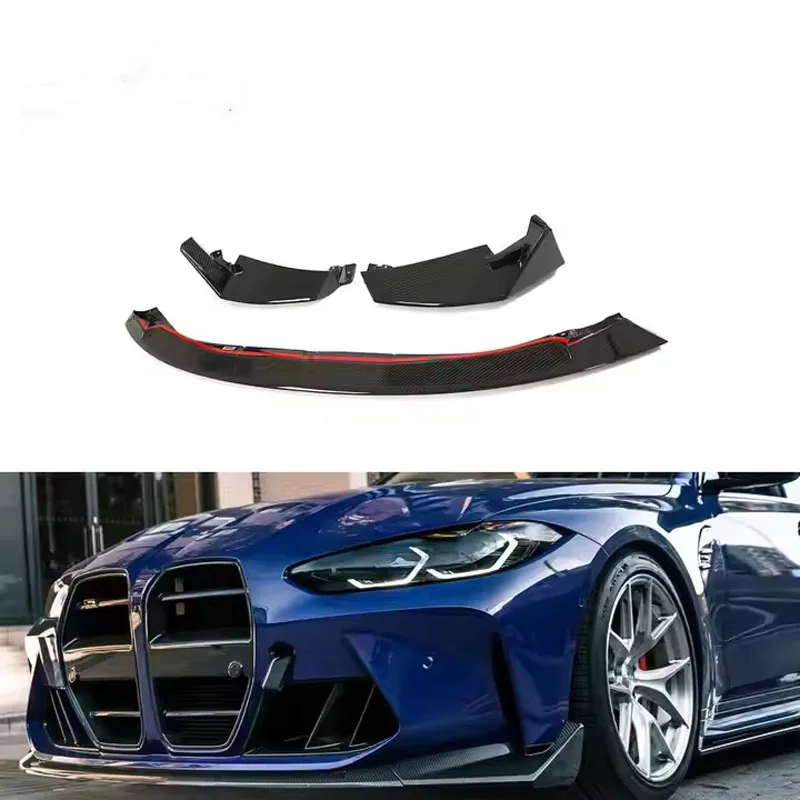 G80 G82 Carbon Front Bumper Lip for BMW 4 Series G80 M3 G82 M4 Coupe 2-Door 2021-2022 CSL Style
G80 G82 Carbon Front Bumper Lip for BMW 4 Series G80 M3 G82 M4 Coupe 2-Door 2021-2022 CSL Style