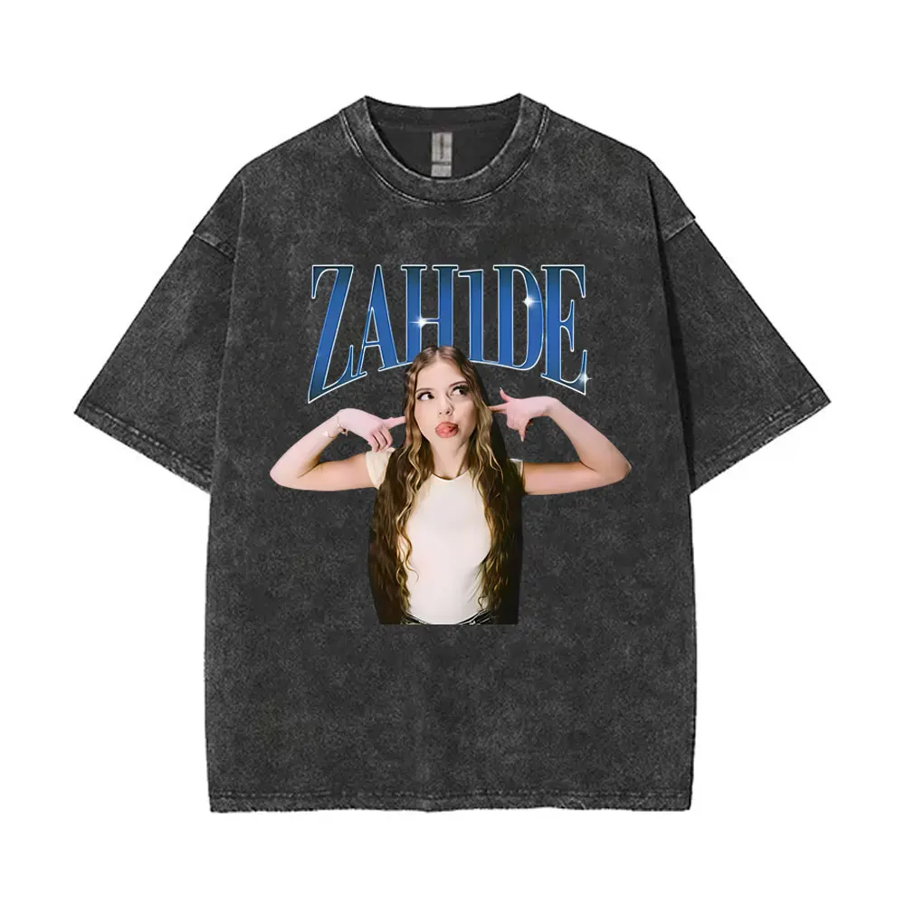 Vintage Washed Zahide Graphic T Shirts Men Women Casual Cotton Short Sleeve T-shirts Unisex Fashion Trend Tee Shirt Streetwear
Vintage Washed Zahide Graphic T Shirts Men Women Casual Cotton Short Sleeve T-shirts Unisex Fashion Trend Tee Shirt Streetwear