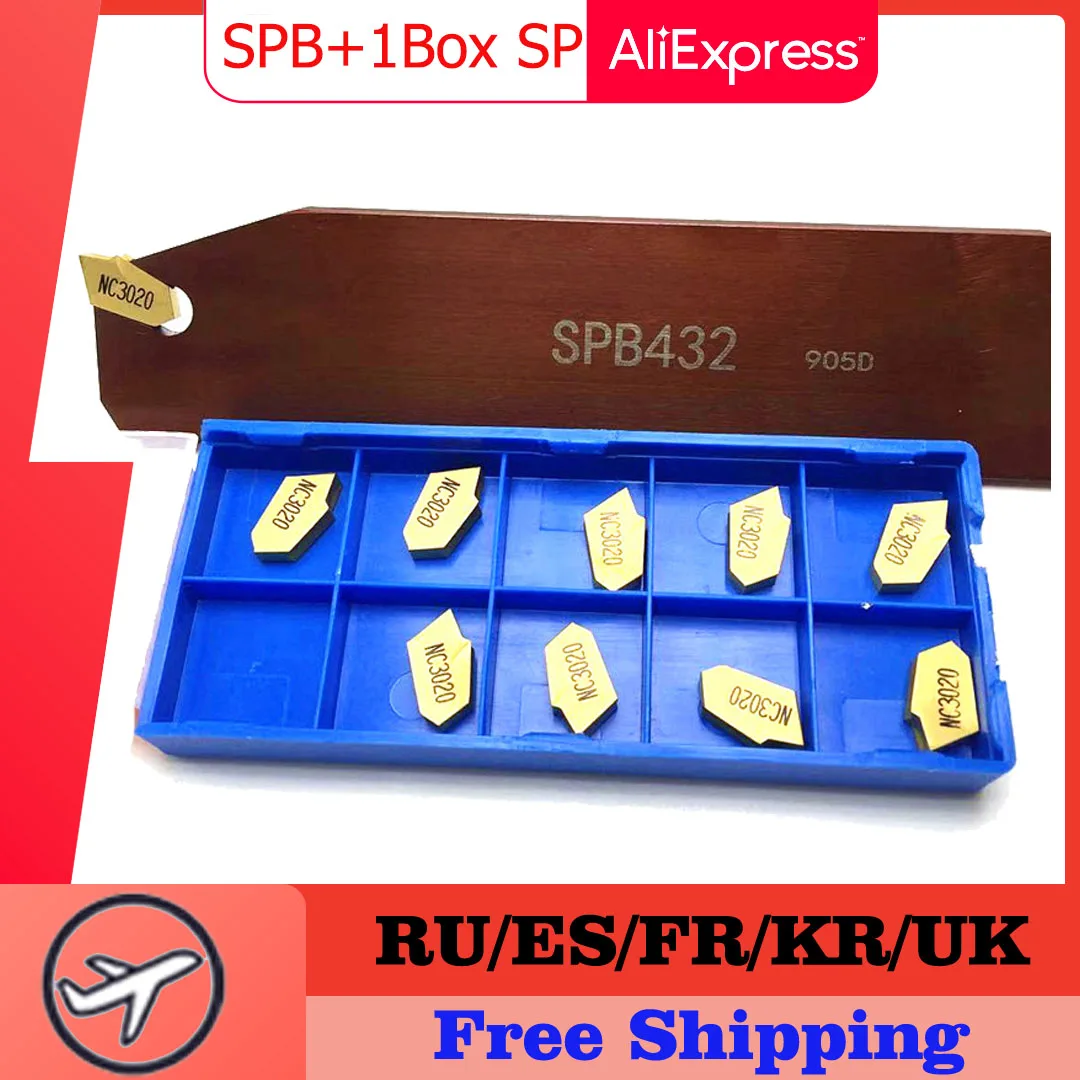 1PCS SPB226 SPB326 SPB332 SPB432 1BoxSP200 PC3030 High-Quality Slotted SPB and Cutting Insert Lathe CNC SPB Tool Holder For SMBB
1PCS SPB226 SPB326 SPB332 SPB432 1BoxSP200 PC3030 High-Quality Slotted SPB and Cutting Insert Lathe CNC SPB Tool Holder For SMBB