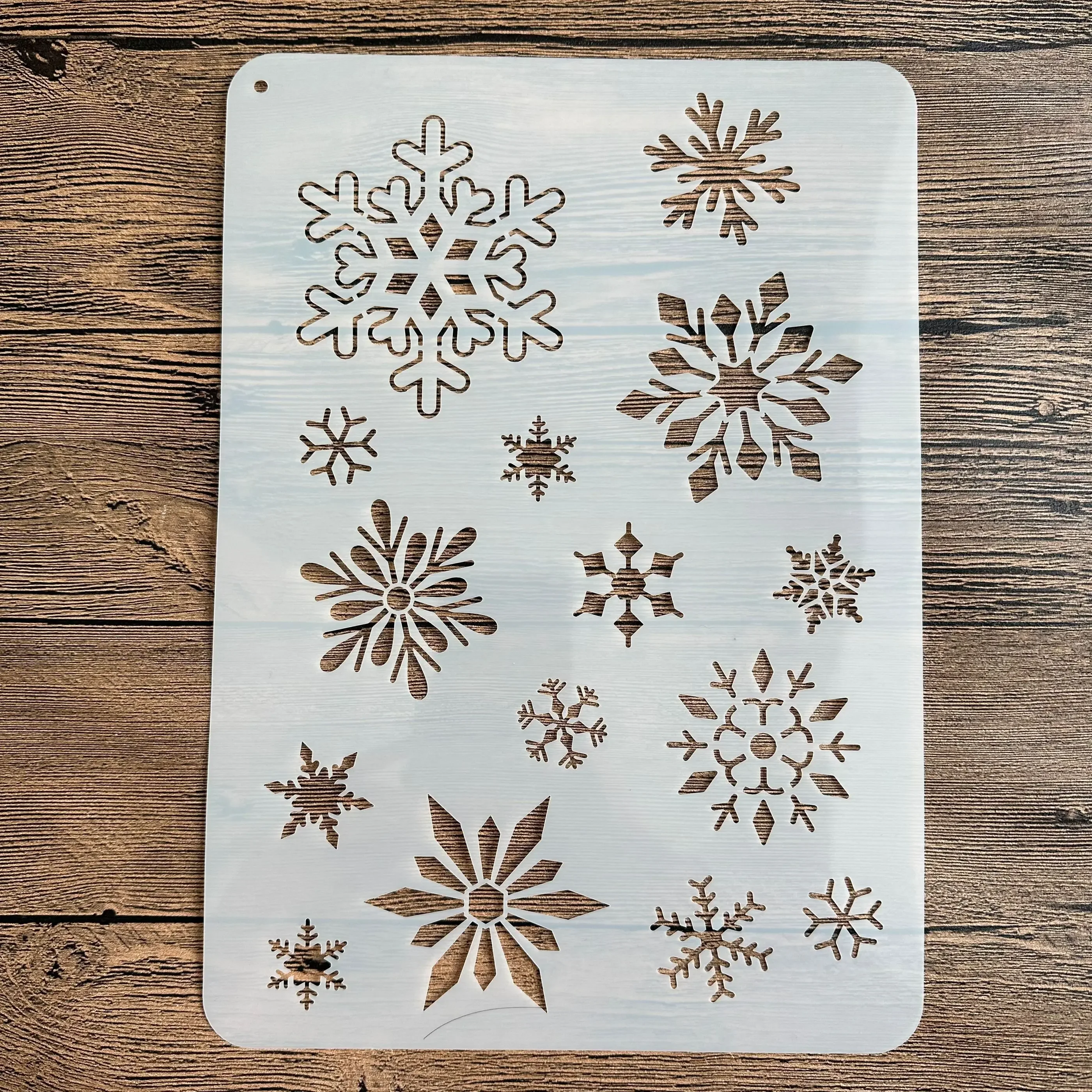 A4 29 * 21cm DIY Stencils Wall Painting Scrapbook Coloring Embossing Album Decorative Paper Card Template Christmas stencil
A4 29 * 21cm DIY Stencils Wall Painting Scrapbook Coloring Embossing Album Decorative Paper Card Template Christmas stencil