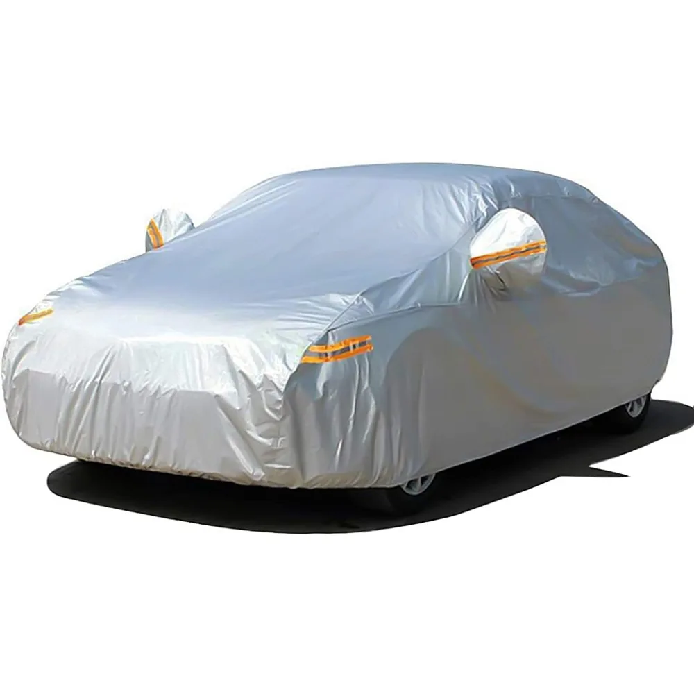 Car Cover with Zipper, 2 Layer Full Car Covers Waterproof/UV Protection/Snowproof/Dustproof, Universal Car Cover (Fit Sedan-Len
Car Cover with Zipper, 2 Layer Full Car Covers Waterproof/UV Protection/Snowproof/Dustproof, Universal Car Cover (Fit Sedan-Len