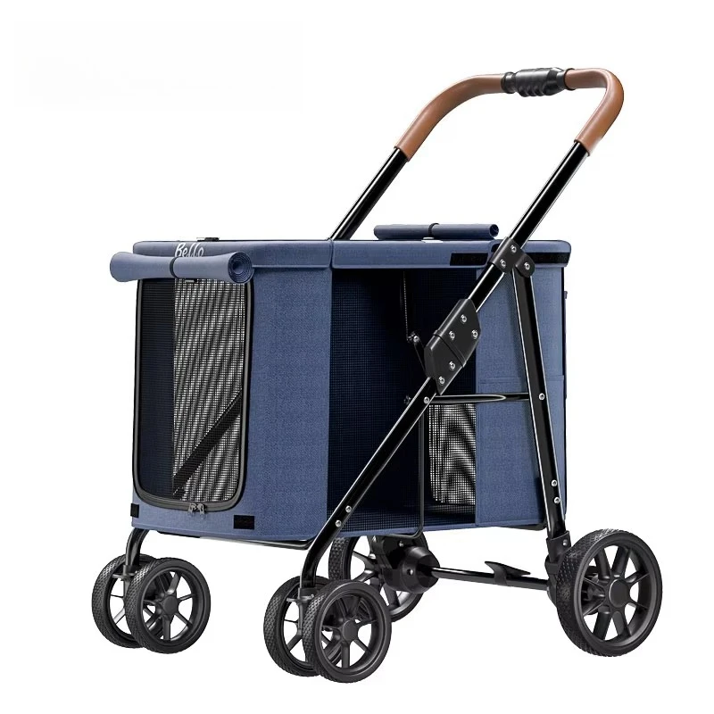 STLF(Ready to Ship) Manufacture Pet Product Large Pet Dog and Cat Stroller with One-Hand Easy Fold Trolley
STLF(Ready to Ship) Manufacture Pet Product Large Pet Dog and Cat Stroller with One-Hand Easy Fold Trolley