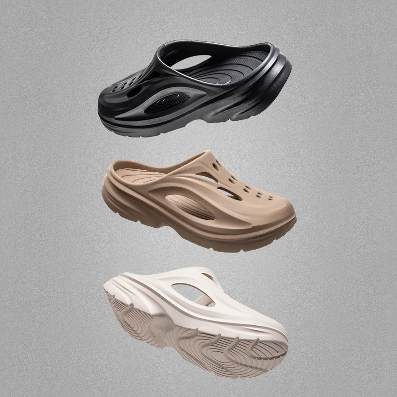 Outdoor Men's Sport Recovery Slippers Thi Bot Anti-slip Comfortable Sandals Breathable Hole oes Slip-On EVA Material
Outdoor Men's Sport Recovery Slippers Thi Bot Anti-slip Comfortable Sandals Breathable Hole oes Slip-On EVA Material
