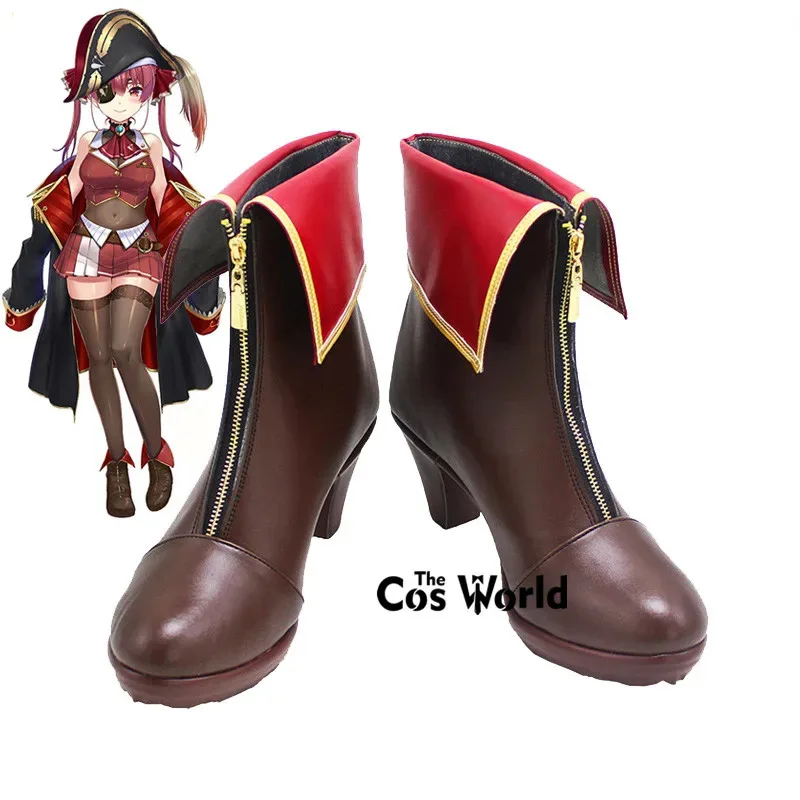 Виртуальный YouTuber VTuber Hololive Houshou Marine, обувь для косплея в стиле аниме, ботинки
Виртуальный YouTuber VTuber Hololive Houshou Marine, обувь для косплея в стиле аниме, ботинки