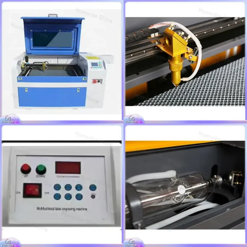 Mini CO2 Laser Engraving Machine 4060 for Wood Acrylic Leather MDF Rubber Cutting Engraver Desktop DIY Furniture Decoration
Mini CO2 Laser Engraving Machine 4060 for Wood Acrylic Leather MDF Rubber Cutting Engraver Desktop DIY Furniture Decoration