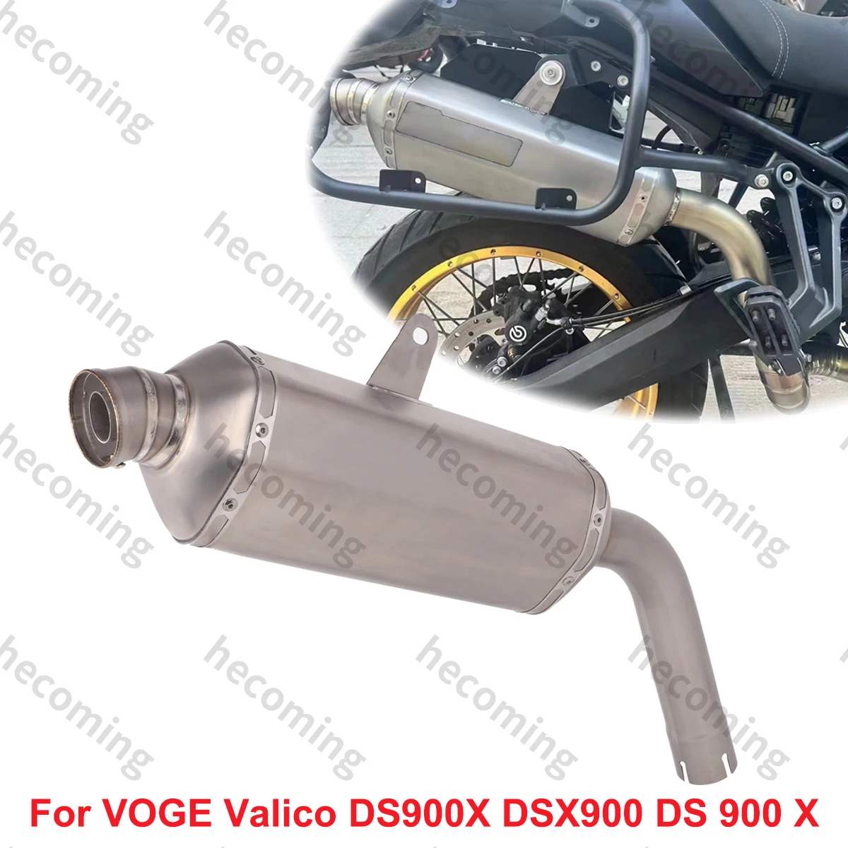 For VOGE DS900X 900DS DS900 X 2024 2025 Moto Exhaust Escape Titanium Alloy Muffler Link Mid Pipe DS900X Exhaust System
For VOGE DS900X 900DS DS900 X 2024 2025 Moto Exhaust Escape Titanium Alloy Muffler Link Mid Pipe DS900X Exhaust System