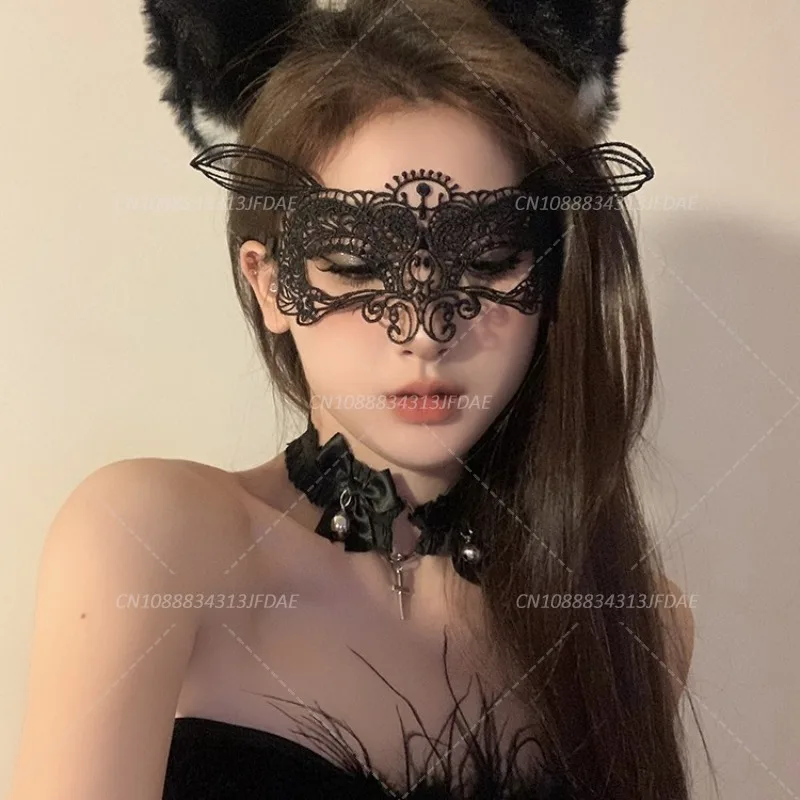Sexy Women Hollow Lace Masquerade Face Mask Princess Black Feather Prom Party Props Girl Party Costume Masquerade Cosplay Mask
Sexy Women Hollow Lace Masquerade Face Mask Princess Black Feather Prom Party Props Girl Party Costume Masquerade Cosplay Mask