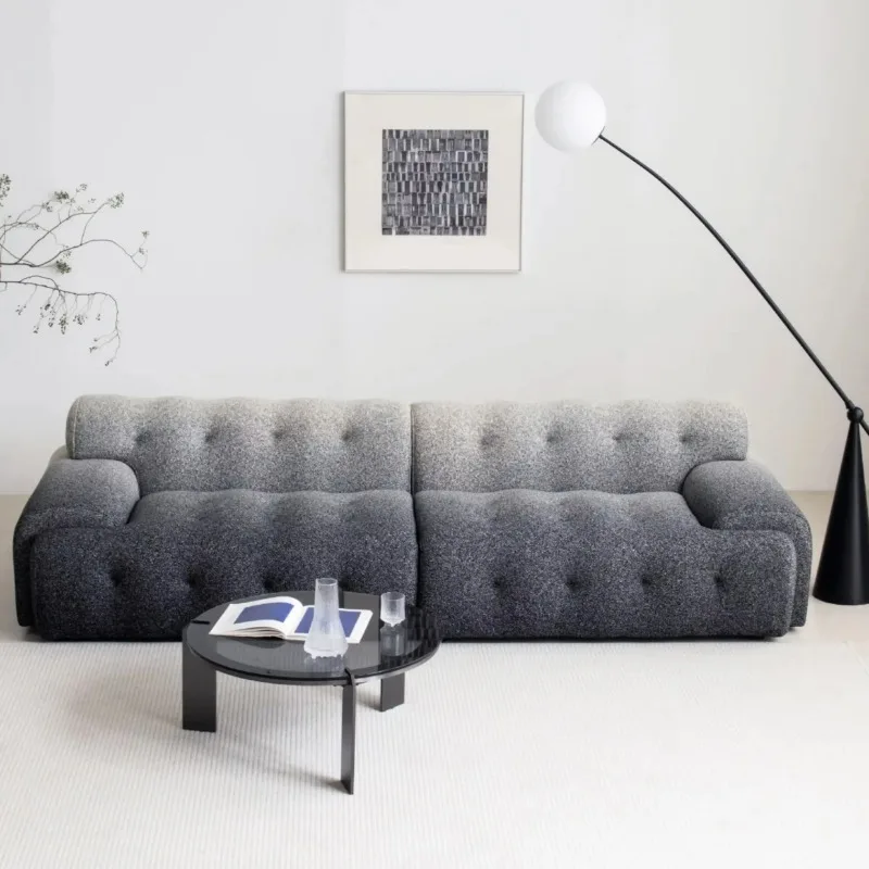 Gradual change fabric sofa modern simple straight row sofa hotel living room
Gradual change fabric sofa modern simple straight row sofa hotel living room