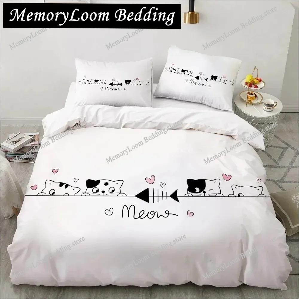 Lovely Party Cats Bedding Set Animal 3d Bed Linen Quilt Duvet Cover Sets Home Textile Decor Twin Single Queen King Size Fashion
Lovely Party Cats Bedding Set Animal 3d Bed Linen Quilt Duvet Cover Sets Home Textile Decor Twin Single Queen King Size Fashion