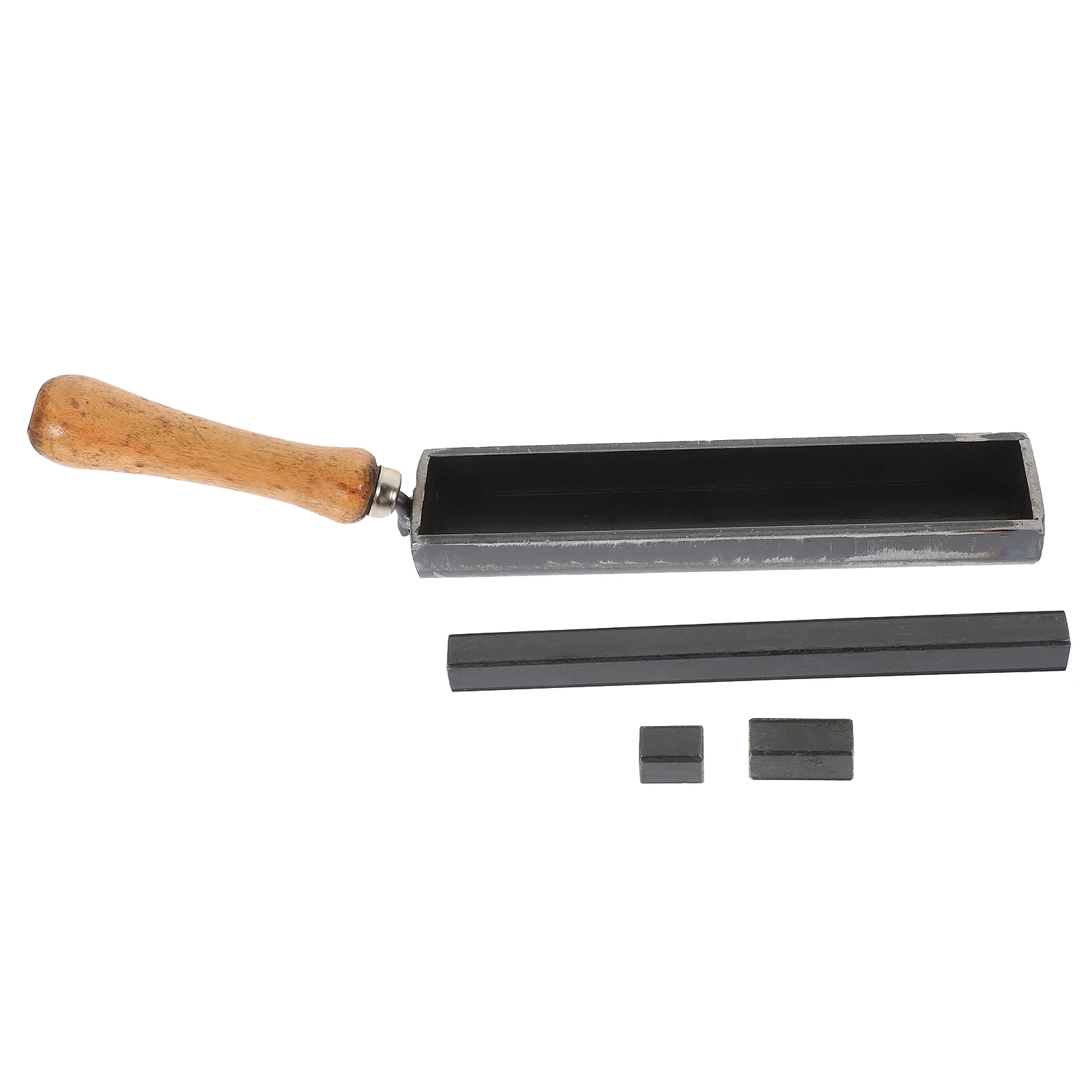 European Style Wood Handle Gold Oil Tank Casting Tool Jewelry Making Metal Ingot Silver Mold Gold Slot Metal Melting Mold Silver
European Style Wood Handle Gold Oil Tank Casting Tool Jewelry Making Metal Ingot Silver Mold Gold Slot Metal Melting Mold Silver