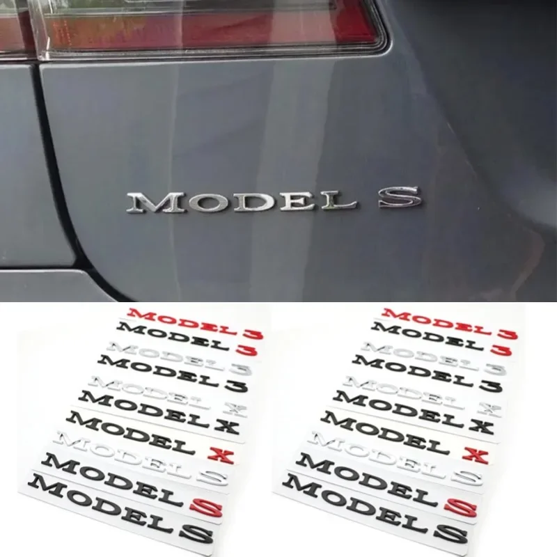 ABS Car Rear Trunk Sticker Letter Side Emblem for Tesla MODEL 3 MODEL S MODEL X Exterior Accessories
ABS Car Rear Trunk Sticker Letter Side Emblem for Tesla MODEL 3 MODEL S MODEL X Exterior Accessories