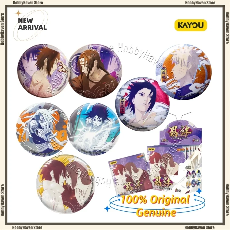 In Stock KAYOU Naruto Badge Series Bonding Sasuke Chapter Official Genuine Peripheral Tinplate Taniko Collection Gift
In Stock KAYOU Naruto Badge Series Bonding Sasuke Chapter Official Genuine Peripheral Tinplate Taniko Collection Gift