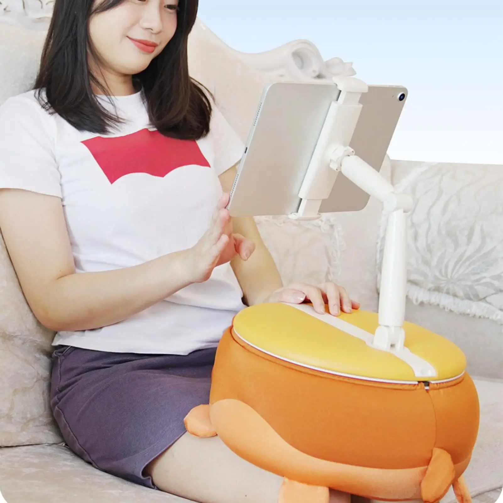 Tablet Pillow Stand Tablet Phone Pillow Stand Lumbar Support Cushion for Room Bedroom Couch Work Travel Women Men Kids Reading
Tablet Pillow Stand Tablet Phone Pillow Stand Lumbar Support Cushion for Room Bedroom Couch Work Travel Women Men Kids Reading