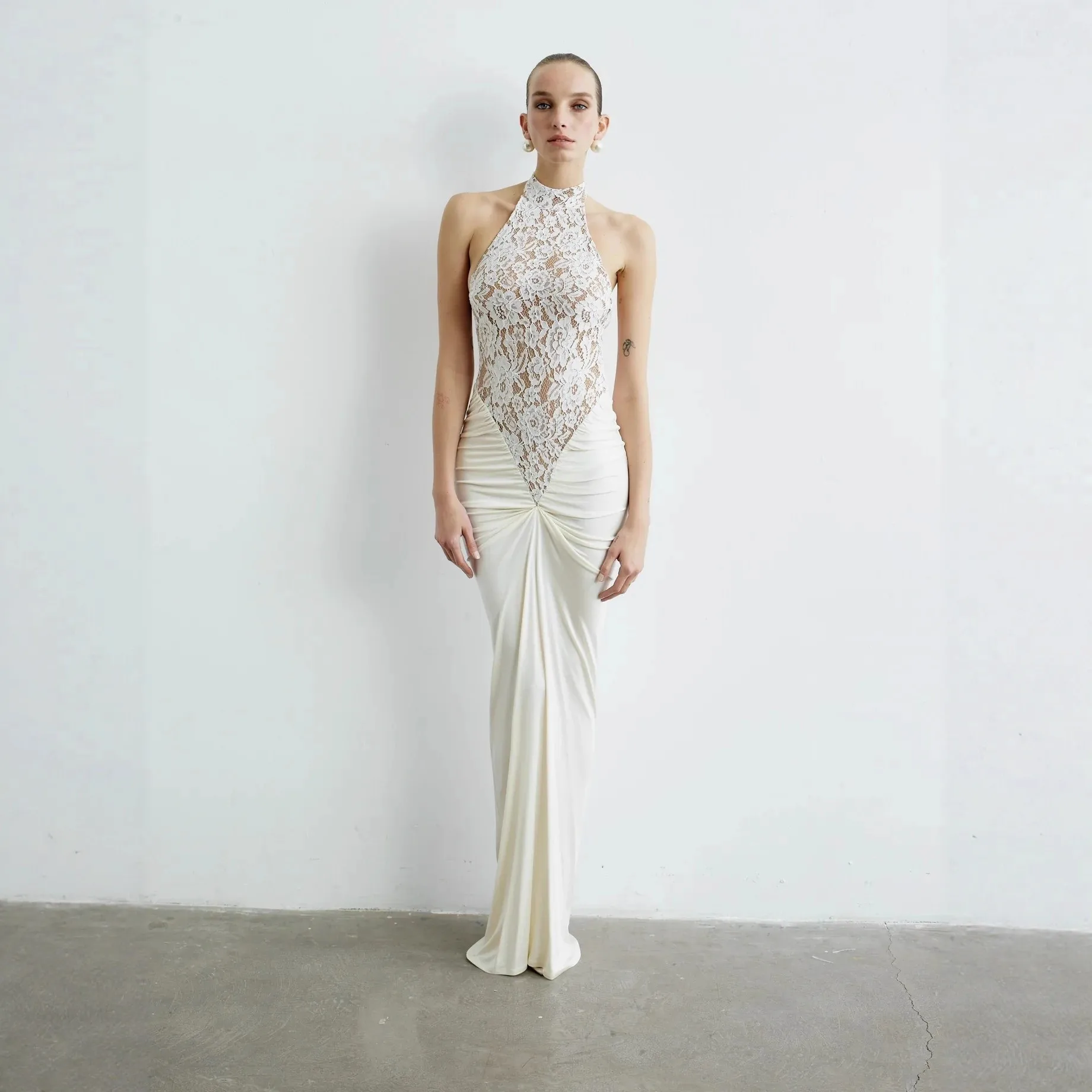 Luxury Celebrity Same Style Banquet High End Nightclub Evening Dress Sexy Backless Party Hanging Neck Long Dress
Luxury Celebrity Same Style Banquet High End Nightclub Evening Dress Sexy Backless Party Hanging Neck Long Dress