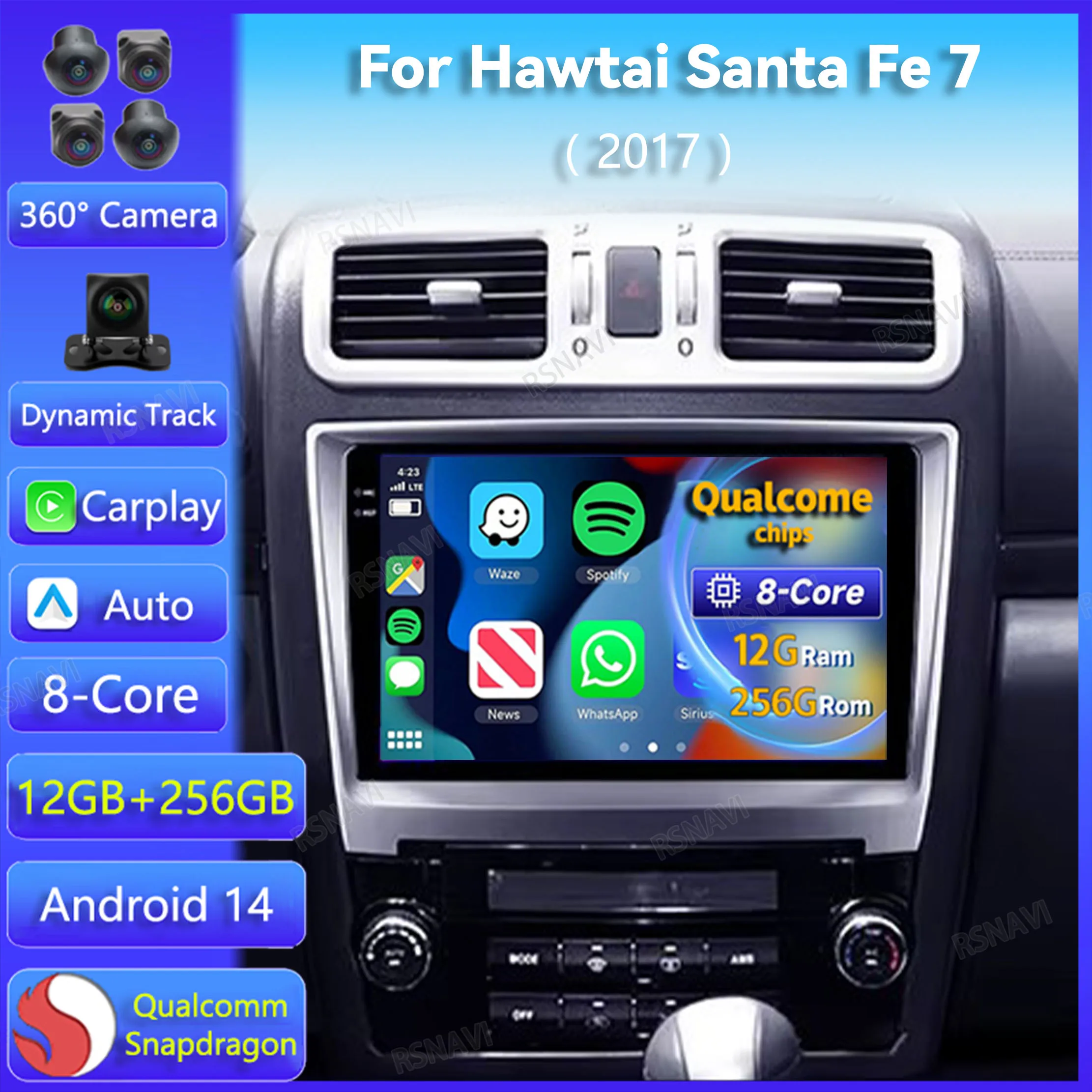 Android 14 Car Radio Carplay Auto For Hawtai Santa Fe 7 2017 Navigation Multimedia GPS Autoradio Video Player 360 Camera Stereo
Android 14 Car Radio Carplay Auto For Hawtai Santa Fe 7 2017 Navigation Multimedia GPS Autoradio Video Player 360 Camera Stereo