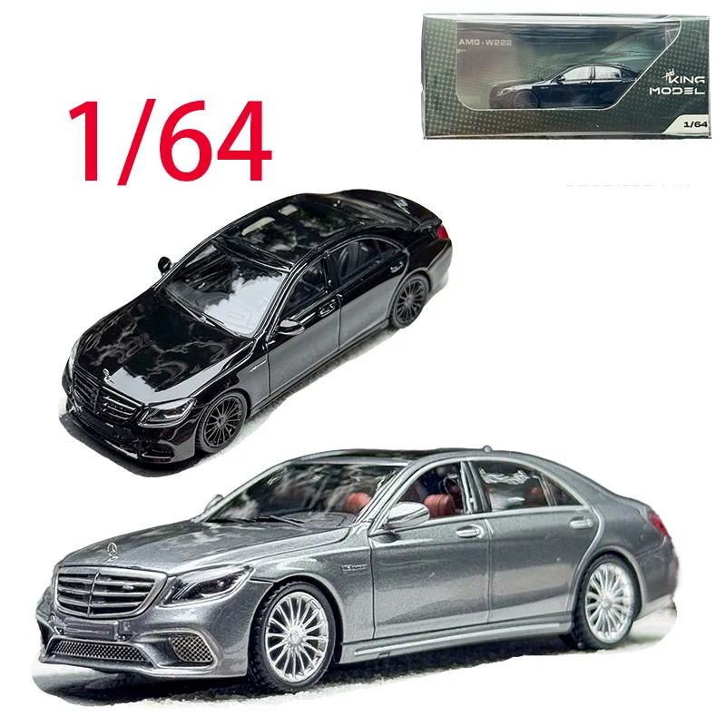 KING MODEL, литая под давлением модель автомобиля из сплава Mercedes в масштабе 1/64, Mercedes S65 AMG W222, игровые транспортные средства, игрушки для мальчиков, оригинальная коробка
KING MODEL, литая под давлением модель автомобиля из сплава Mercedes в масштабе 1/64, Mercedes S65 AMG W222, игровые транспортные средства, игрушки для мальчиков, оригинальная коробка