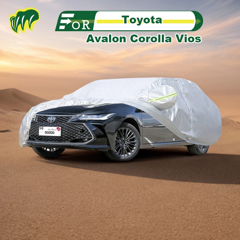For Toyota Avalon Corolla Vios Hatchback Car Cover Waterproof Outdoor Cover Sun Rain Protection with Lock and Zipper Door
For Toyota Avalon Corolla Vios Hatchback Car Cover Waterproof Outdoor Cover Sun Rain Protection with Lock and Zipper Door