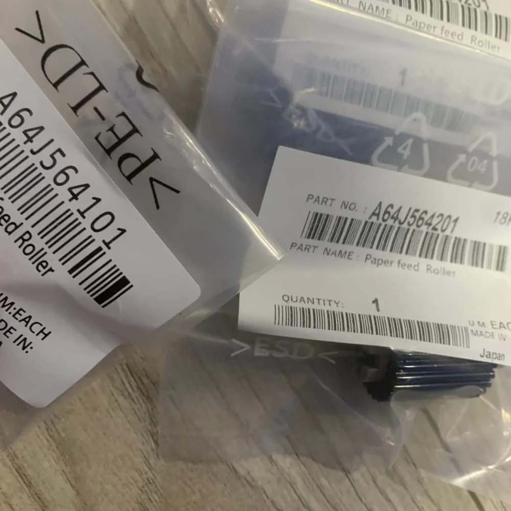 10 компл. A64J564201 A64J564101 Лоток 1 2 ролика захвата подачи для Konica Minolta bizhub C458 C558 C658 308e 368e
10 компл. A64J564201 A64J564101 Лоток 1 2 ролика захвата подачи для Konica Minolta bizhub C458 C558 C658 308e 368e