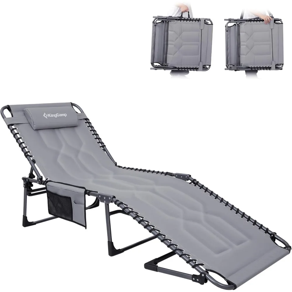 Oversized sun lounger, folding lounge chair, portable, adjustable 5-position 400-pound heavy-duty recliner
Oversized sun lounger, folding lounge chair, portable, adjustable 5-position 400-pound heavy-duty recliner