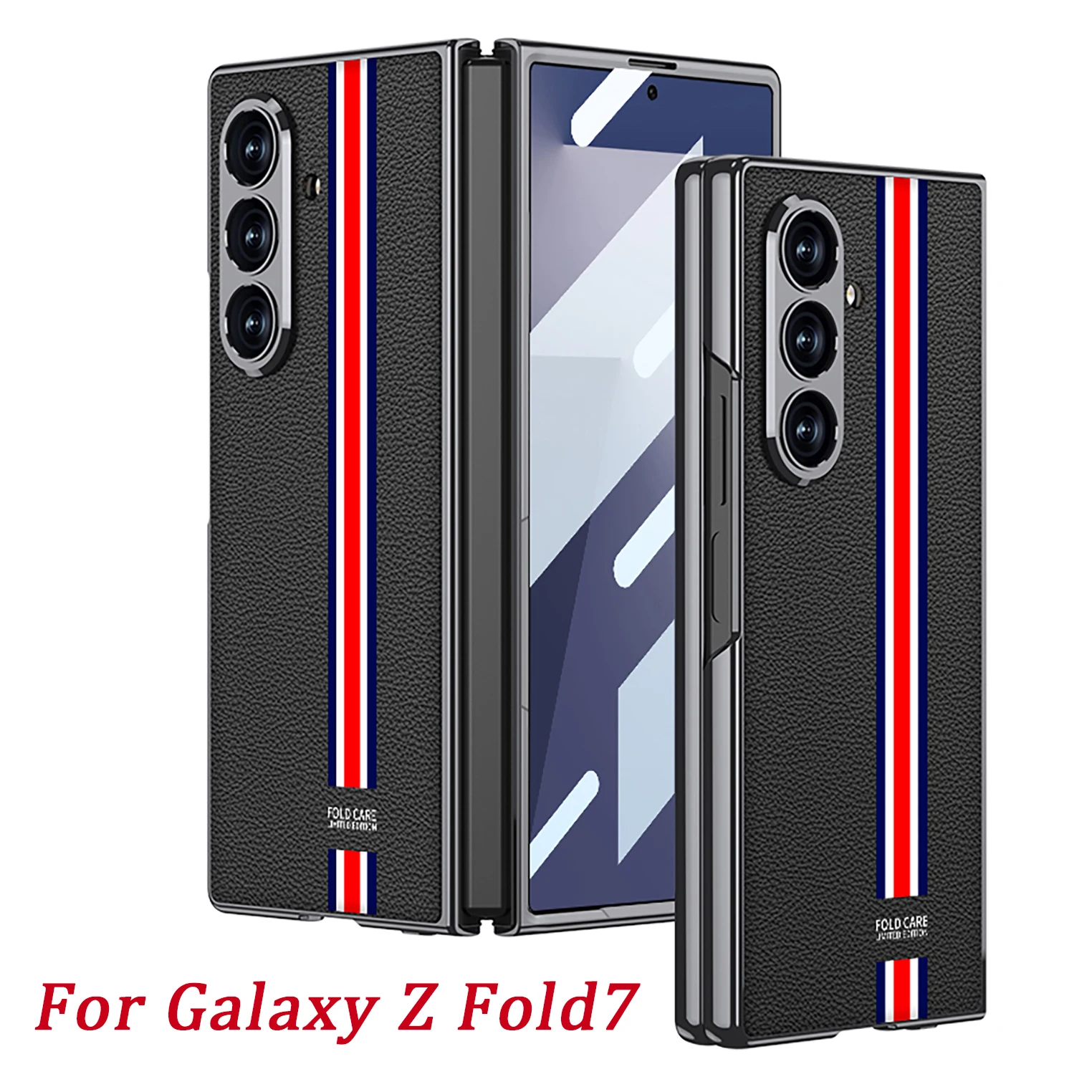 Чехол для Samsung Galaxy Z Fold 7, роскошный чехол из искусственной кожи, защитное стекло для задней панели экрана, ультратонкий чехол для Galaxy Z Fold7, чехол
Чехол для Samsung Galaxy Z Fold 7, роскошный чехол из искусственной кожи, защитное стекло для задней панели экрана, ультратонкий чехол для Galaxy Z Fold7, чехол