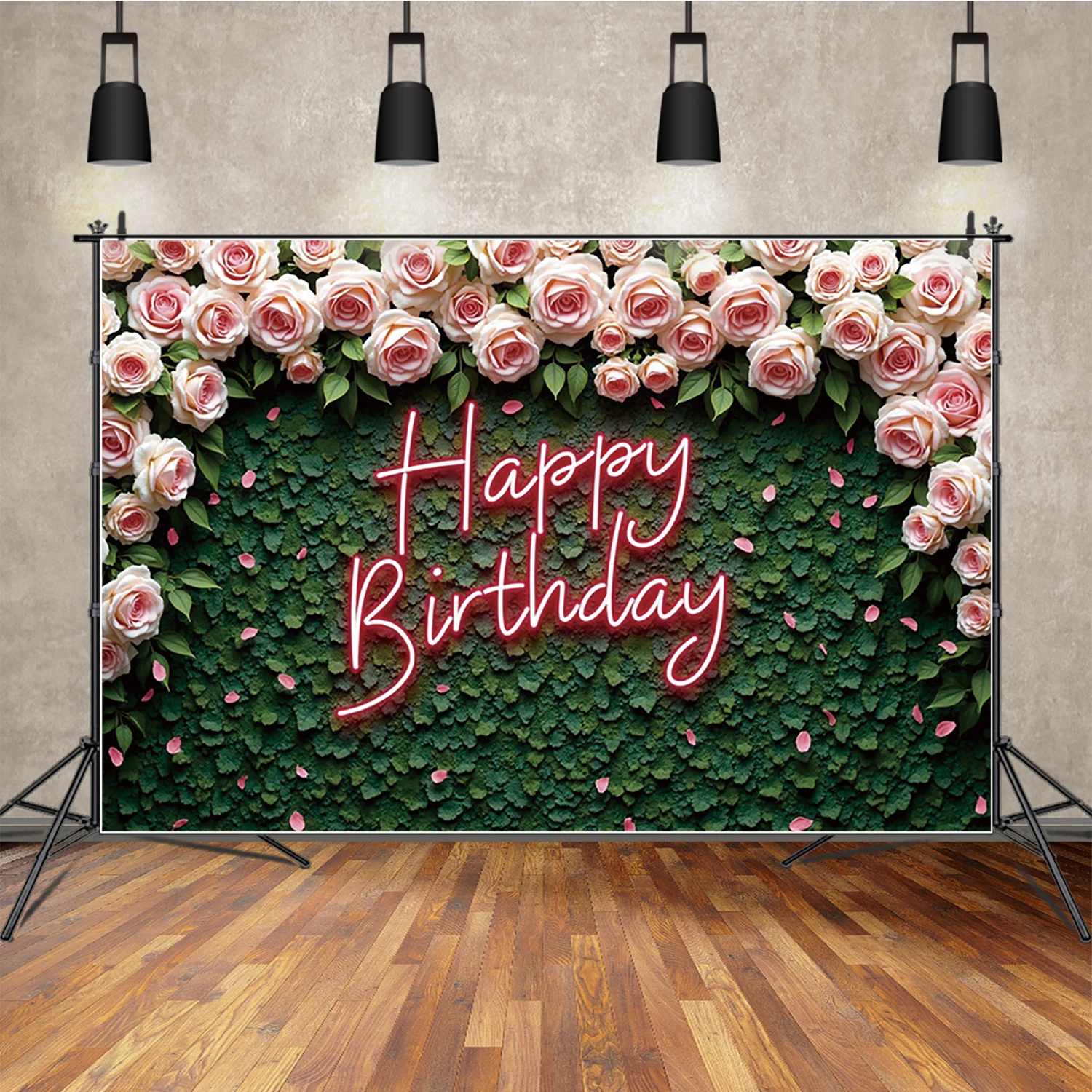 MOON.QG Baby Shower Girls Birthday Backdrop Photography Grass Wall Leaves Pink Rose Banner Background Children Studio Props
MOON.QG Baby Shower Girls Birthday Backdrop Photography Grass Wall Leaves Pink Rose Banner Background Children Studio Props