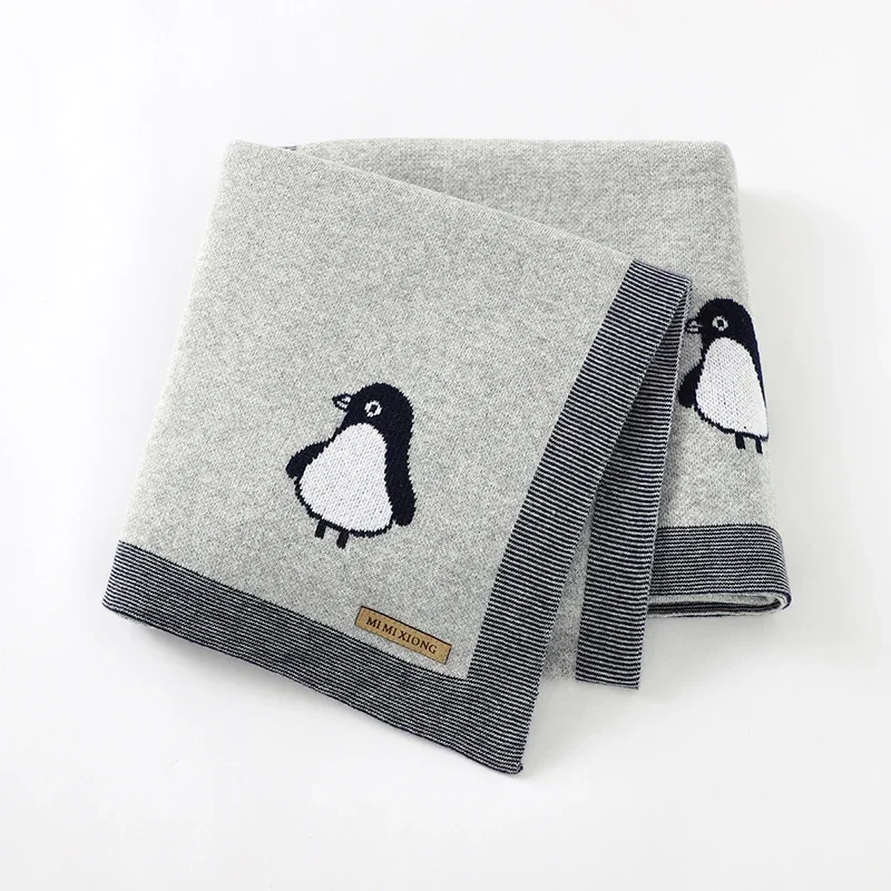 Baby Blanket Cotton Penguin Plaid Knit Infant Stroller Warp Swaddling 100*80CM Newborn Girls Boys Bed Crib Sofa Quilt Super Soft
Baby Blanket Cotton Penguin Plaid Knit Infant Stroller Warp Swaddling 100*80CM Newborn Girls Boys Bed Crib Sofa Quilt Super Soft
