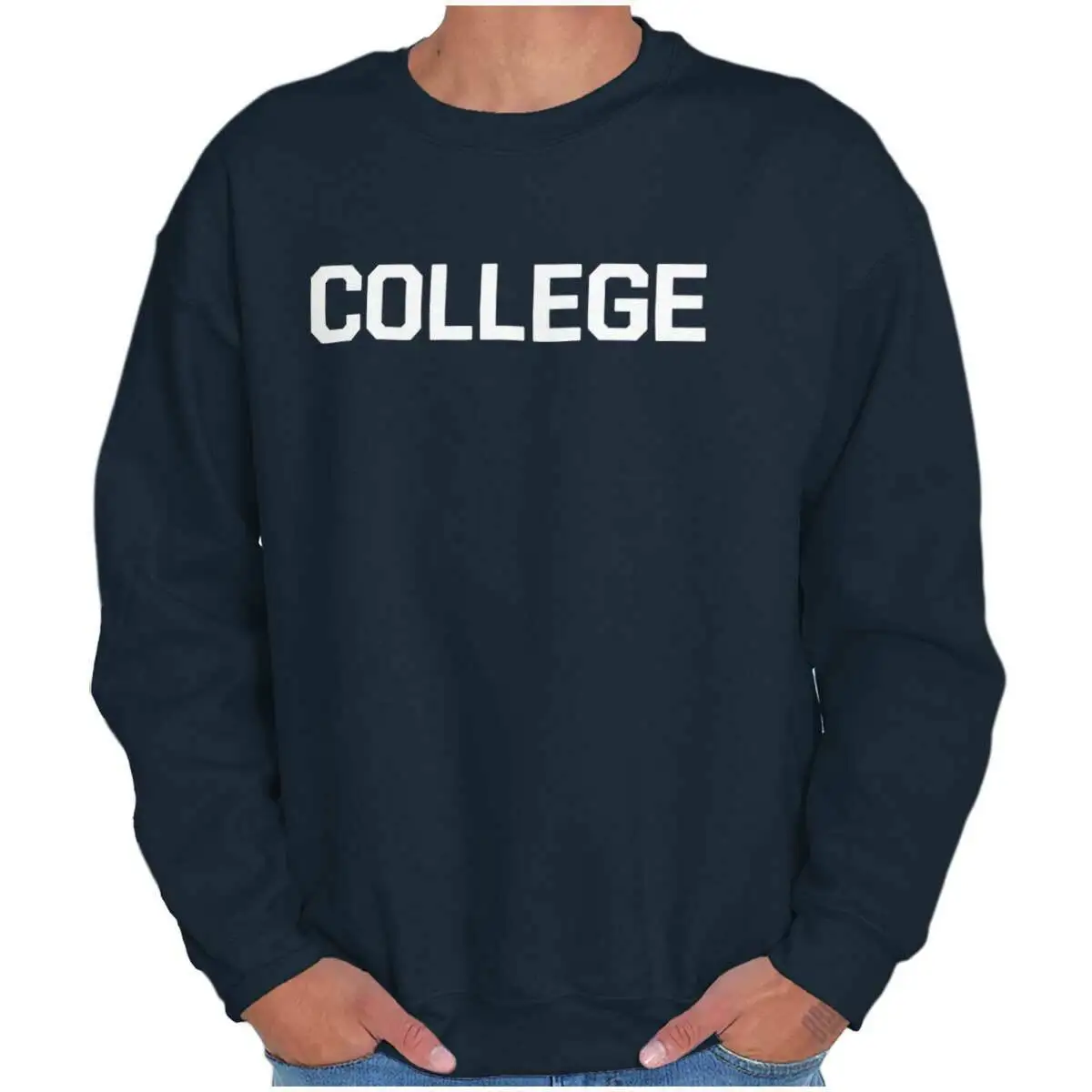 Женская или мужская толстовка с круглым вырезом Animal House Faber College Drunk Frat Party
Женская или мужская толстовка с круглым вырезом Animal House Faber College Drunk Frat Party