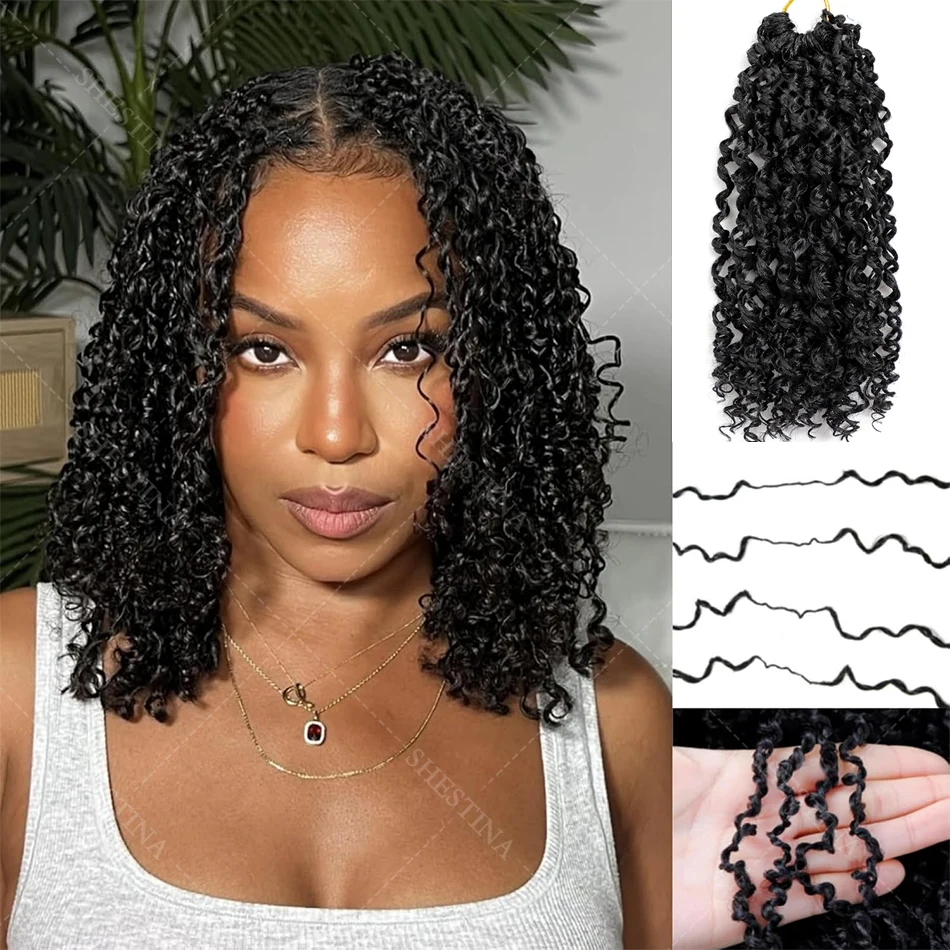 Yanky Twist Crochet Hair for Women Invisible Knotless Pre-twisted Spring Twist Small Curly Feather Crochet Human Hair For Braids
Yanky Twist Crochet Hair for Women Invisible Knotless Pre-twisted Spring Twist Small Curly Feather Crochet Human Hair For Braids