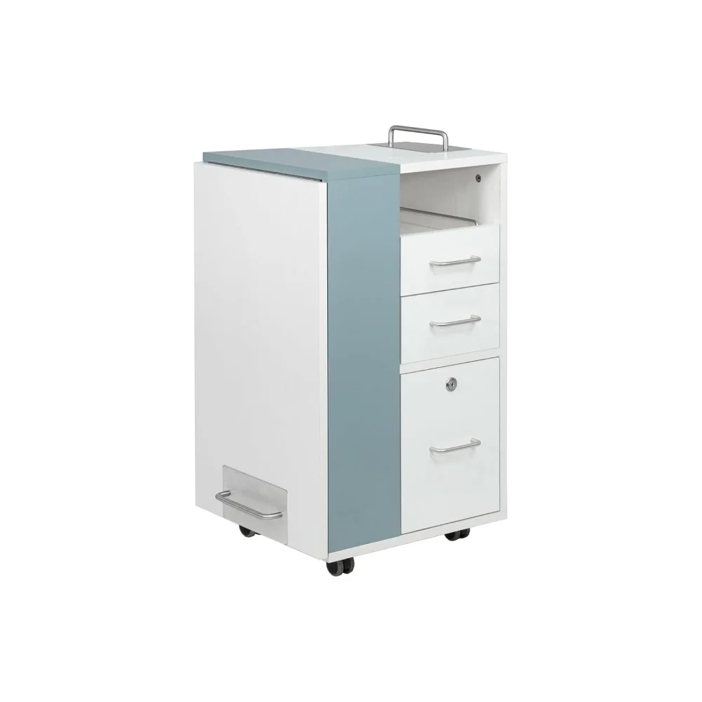 Taylor Manicure Table Nail Desk, Versatile Foldable Station, Adjustable Length with Storage Cabinet
Taylor Manicure Table Nail Desk, Versatile Foldable Station, Adjustable Length with Storage Cabinet
