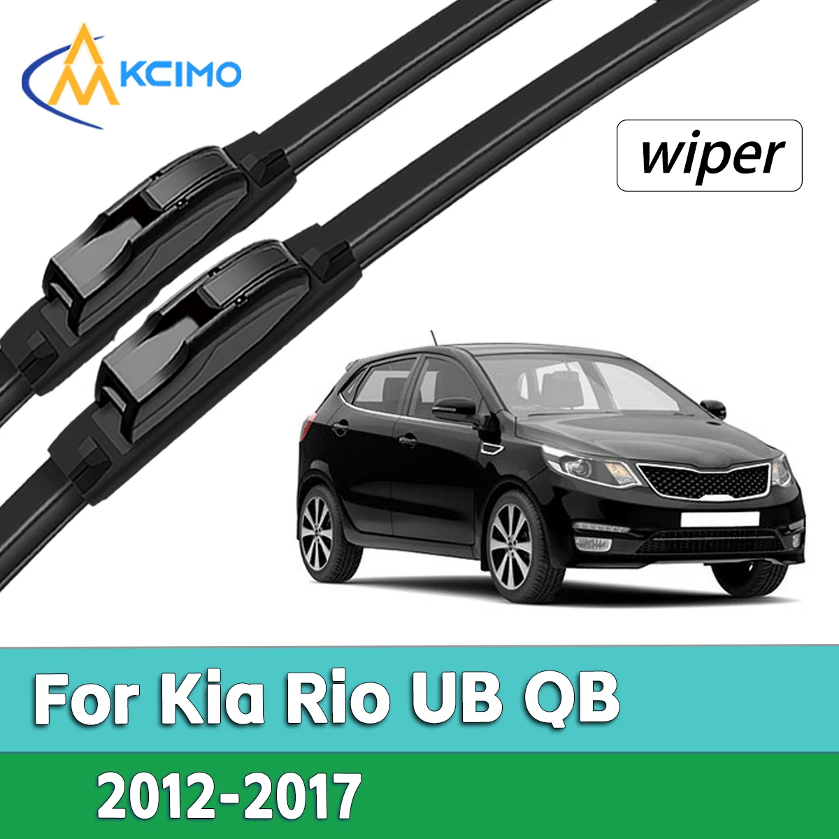 Vehicle Front Wiper Blades For Kia Rio UB QB 2012-2017 Front Windshield Wiper Soft Rubber Frameless
Vehicle Front Wiper Blades For Kia Rio UB QB 2012-2017 Front Windshield Wiper Soft Rubber Frameless