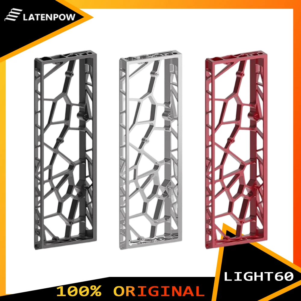 Latenpow ICE-LIGHT60 Cnc Alumium Alloy Keyboard Case Customized Magnetic Switch Mechanical Keyboard Cover for Wooting60 Venom60
Latenpow ICE-LIGHT60 Cnc Alumium Alloy Keyboard Case Customized Magnetic Switch Mechanical Keyboard Cover for Wooting60 Venom60