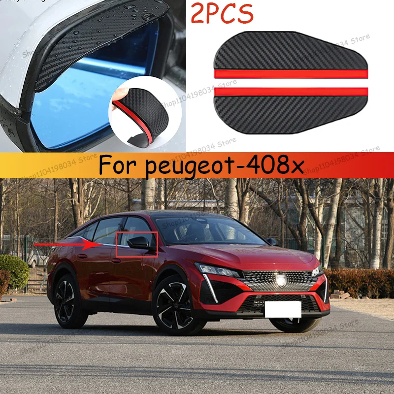 For peugeot-408x Car 2PCS Carbon Fiber Sun Visor Shade Cover Car Rearview Mirror Rain Eyebrow Protector Clear Vision
For peugeot-408x Car 2PCS Carbon Fiber Sun Visor Shade Cover Car Rearview Mirror Rain Eyebrow Protector Clear Vision