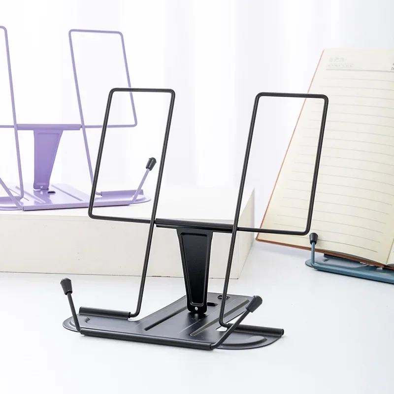 Folding Book Holder with Page Clip Adjustable Metal Book Rest Recipe Cookbook Holder Stand Lightweight Portable for Kids
Folding Book Holder with Page Clip Adjustable Metal Book Rest Recipe Cookbook Holder Stand Lightweight Portable for Kids