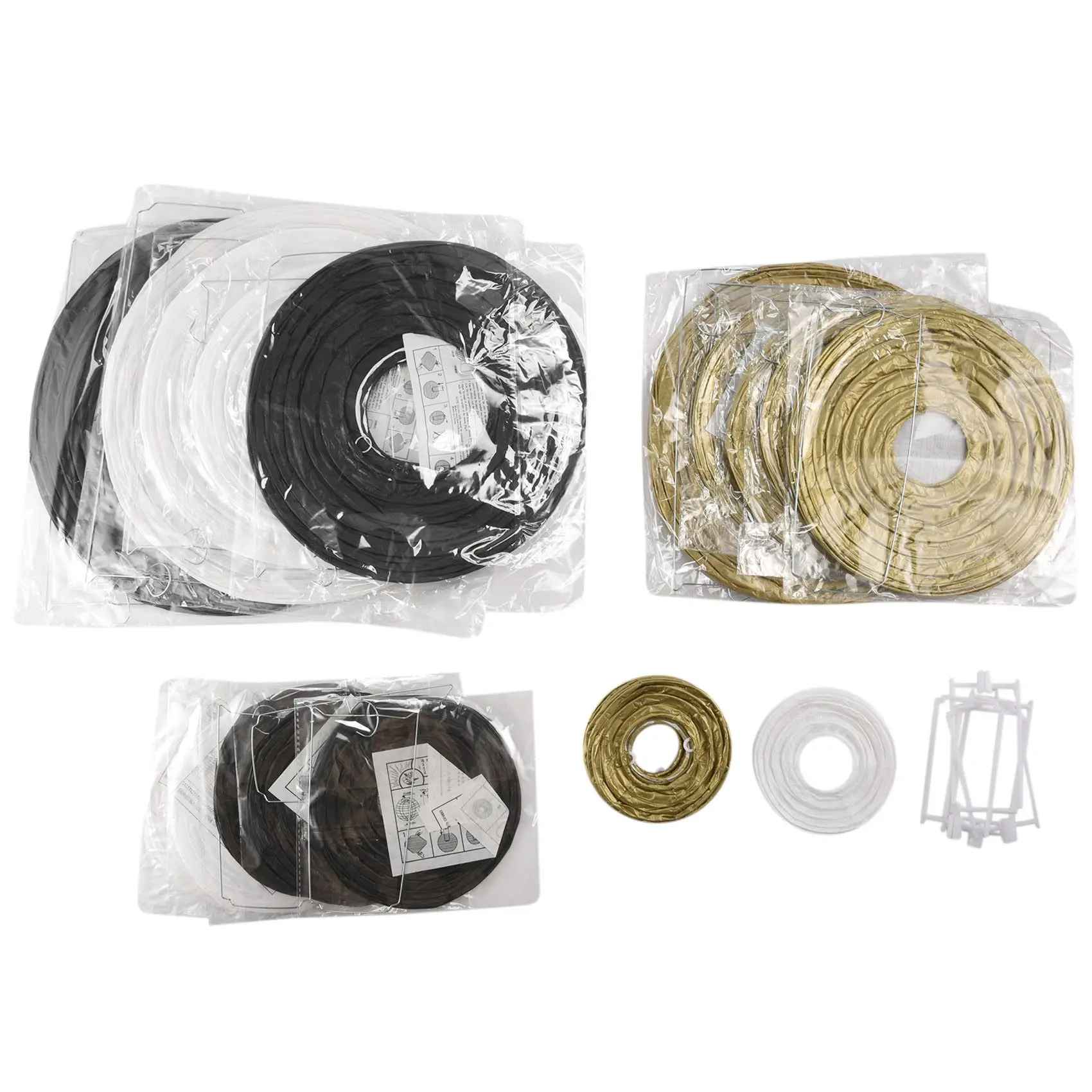 Y42A-Decorative Party Paper Lanterns 20 Pcs Gold White Black Round Japanese/Chinese Lantern Lanterne Papier For Wedding Outdoor
Y42A-Decorative Party Paper Lanterns 20 Pcs Gold White Black Round Japanese/Chinese Lantern Lanterne Papier For Wedding Outdoor