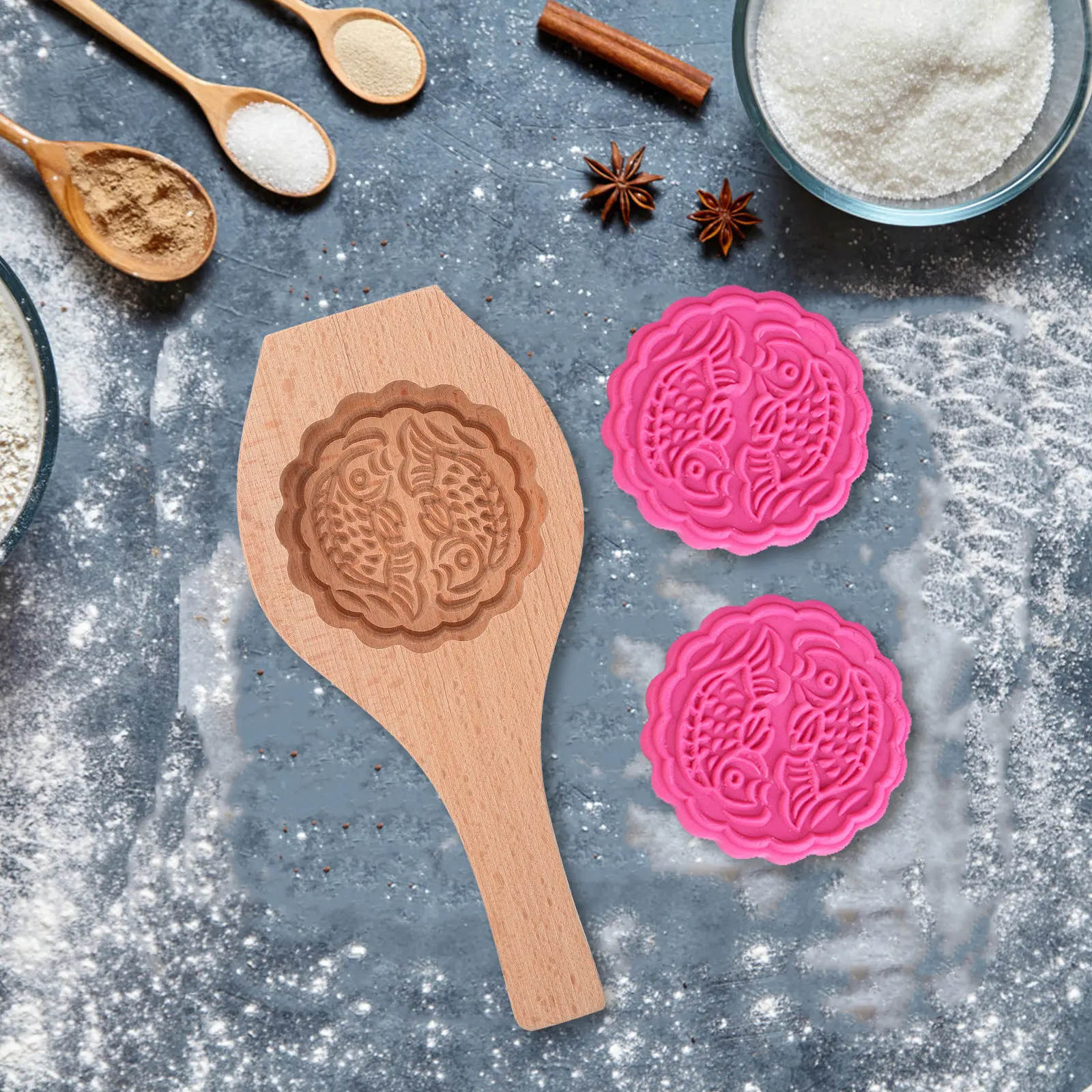 Деревянная форма для лунных пряников с традиционным китайским узором, декоративный инструмент для выпечки, для кондитерских изделий, фондана, домашних подарков, многоразовая, кухонная утварь
Деревянная форма для лунных пряников с традиционным китайским узором, декоративный инструмент для выпечки, для кондитерских изделий, фондана, домашних подарков, многоразовая, кухонная утварь