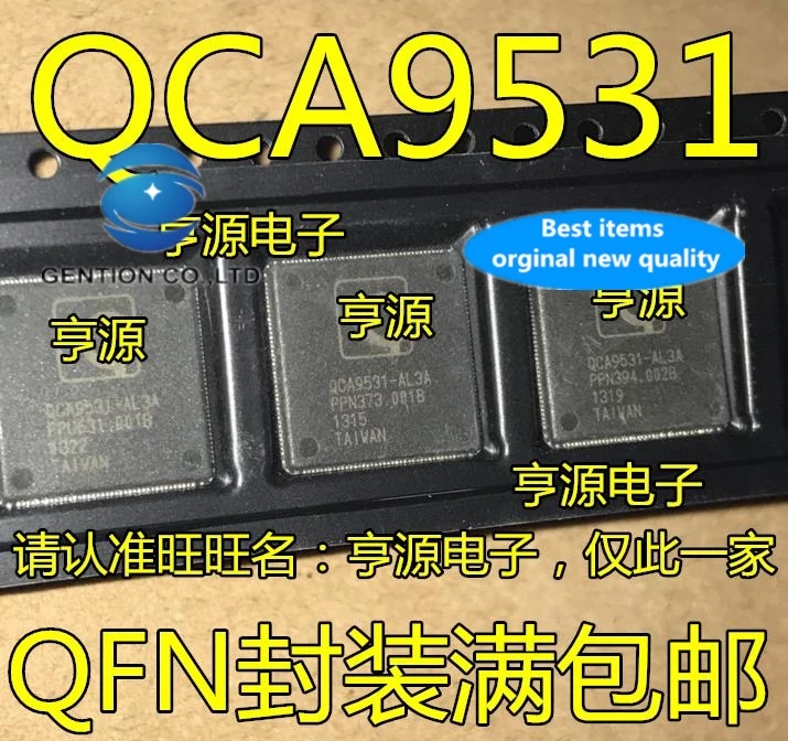 5 шт. QCA9531 QCA9531-AL3A QCA9531-BL3A микросхемы главного маршрутизатора над сетью в наличии 100% новые и оригинальные
5 шт. QCA9531 QCA9531-AL3A QCA9531-BL3A микросхемы главного маршрутизатора над сетью в наличии 100% новые и оригинальные