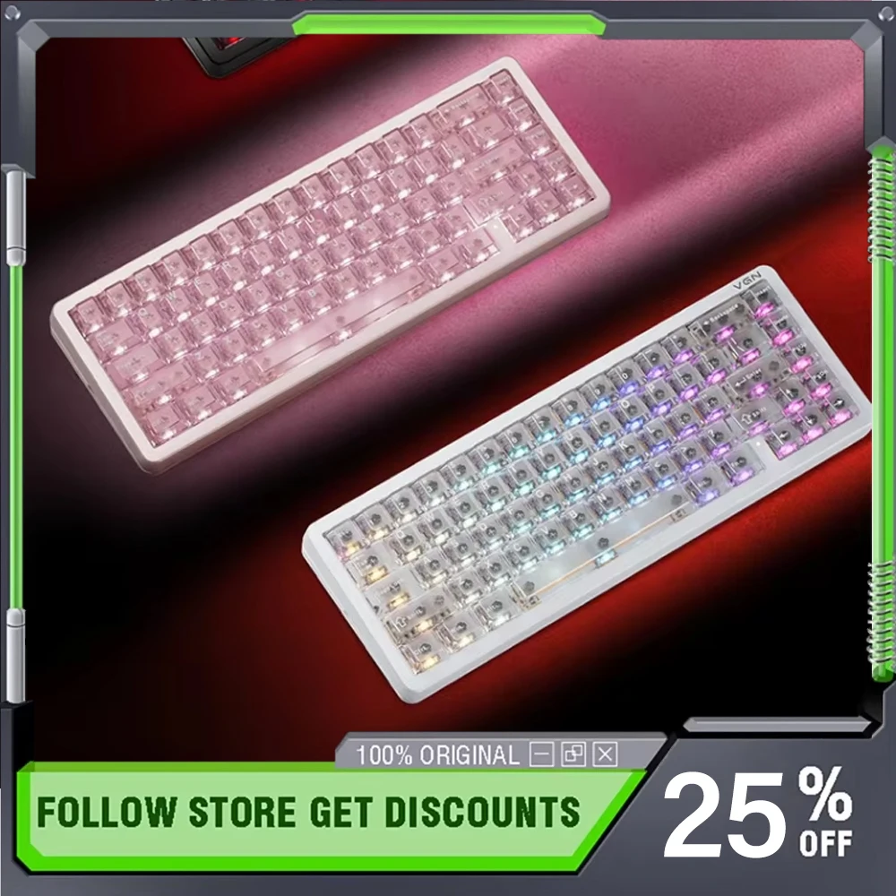 VGN Neon 68 Super Competition Edition Wired Magnetic Switch Keyboard Single Mode RGB Gasket Structure 8K E-sports Gamer Keyboard
VGN Neon 68 Super Competition Edition Wired Magnetic Switch Keyboard Single Mode RGB Gasket Structure 8K E-sports Gamer Keyboard