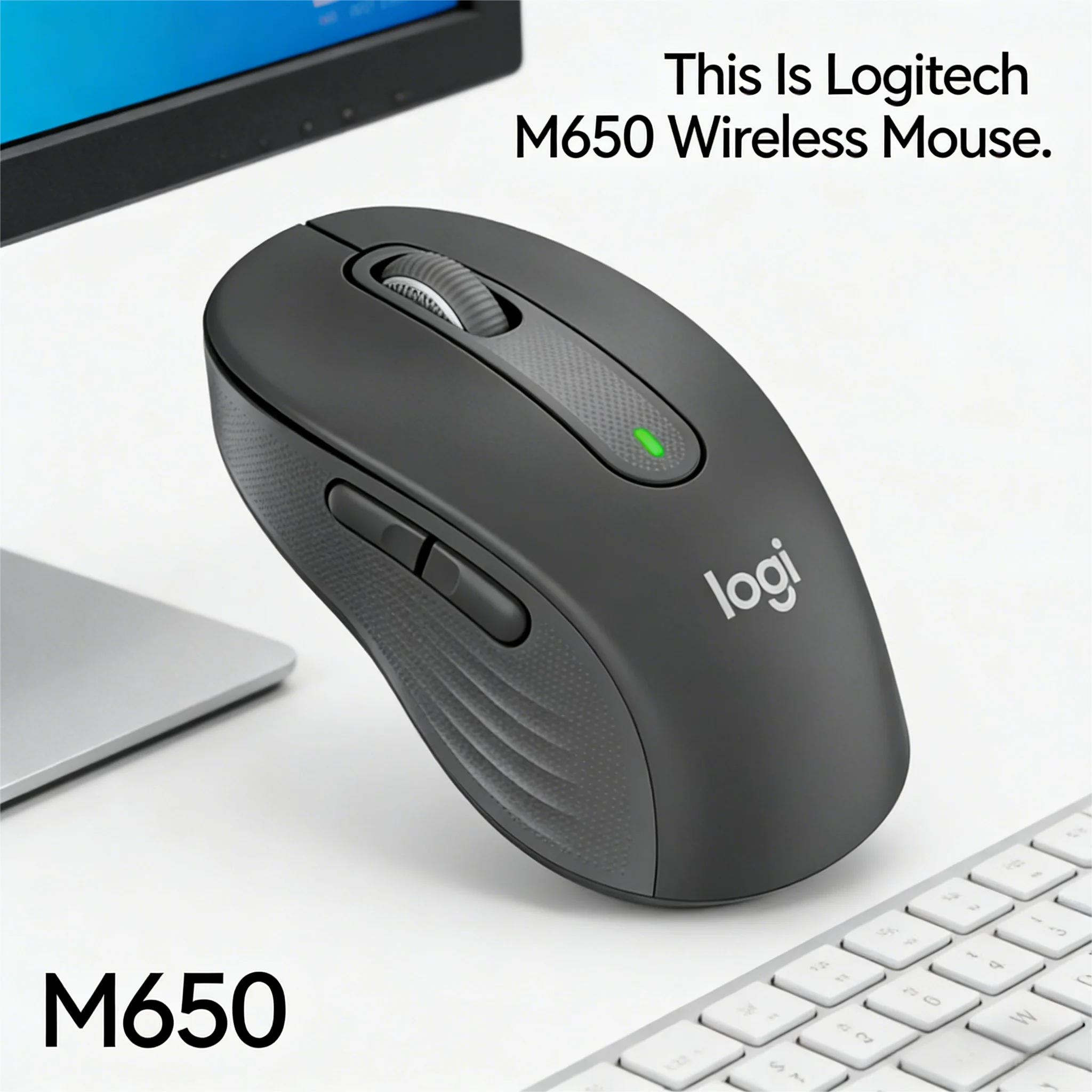 M650 /M650L Medium-Small Hand Wireless Mouse Dual-Mode Connection Ergonomic Shape
M650 /M650L Medium-Small Hand Wireless Mouse Dual-Mode Connection Ergonomic Shape