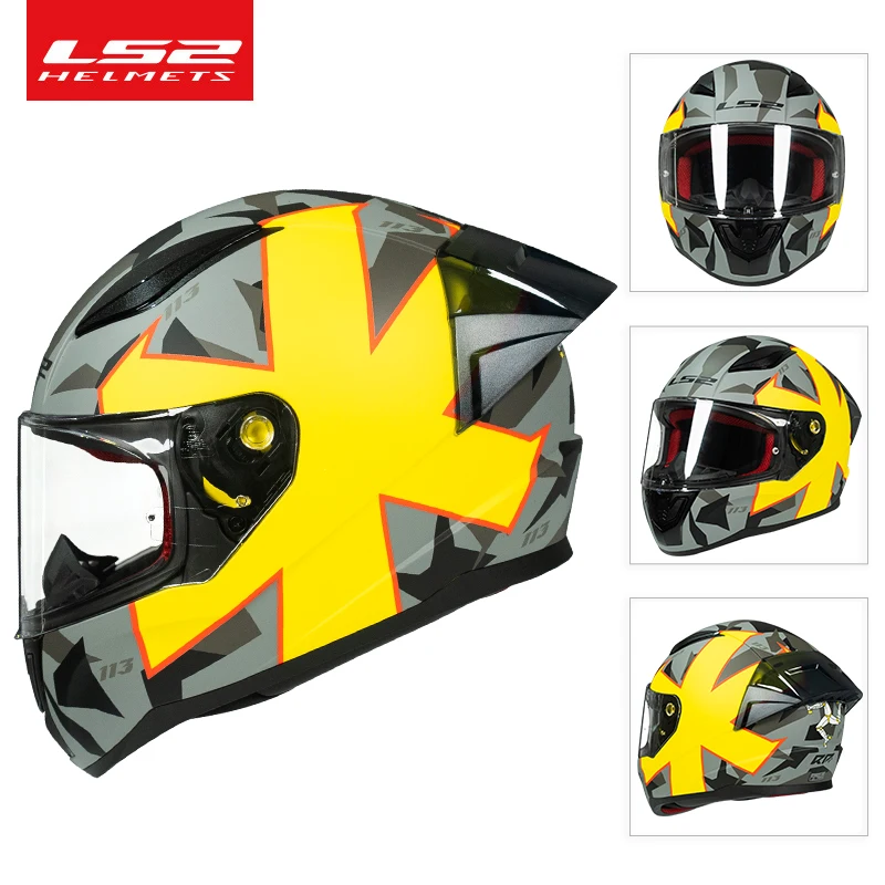 LS2 Motorcycle Full Helmet Children's Scooter Helmet Adult Motorcycle Riding Helmet FF353 casco moto cascos para moto S-XXXL
LS2 Motorcycle Full Helmet Children's Scooter Helmet Adult Motorcycle Riding Helmet FF353 casco moto cascos para moto S-XXXL