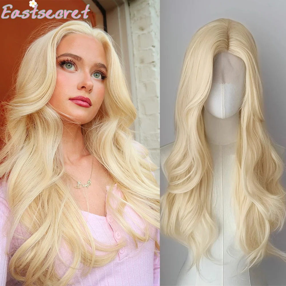 EASTSECRET Blonde Wig Lace Front Cosplay Wigs Long Waves Natural Silky Synthetic Lace Frontal Wig for Daily Use Halloween Wig
EASTSECRET Blonde Wig Lace Front Cosplay Wigs Long Waves Natural Silky Synthetic Lace Frontal Wig for Daily Use Halloween Wig