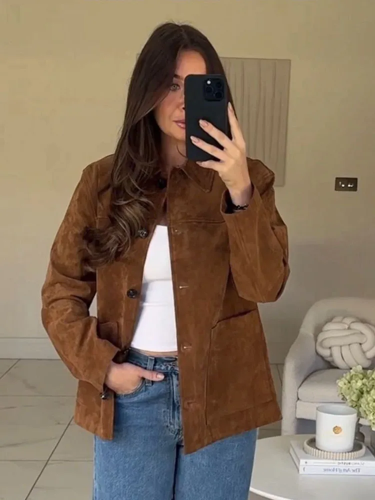 HH женская осенне-зимняя модная винтажная куртка с карманами и лацканами, женская уличная повседневная универсальная куртка с длинными рукавами
HH женская осенне-зимняя модная винтажная куртка с карманами и лацканами, женская уличная повседневная универсальная куртка с длинными рукавами