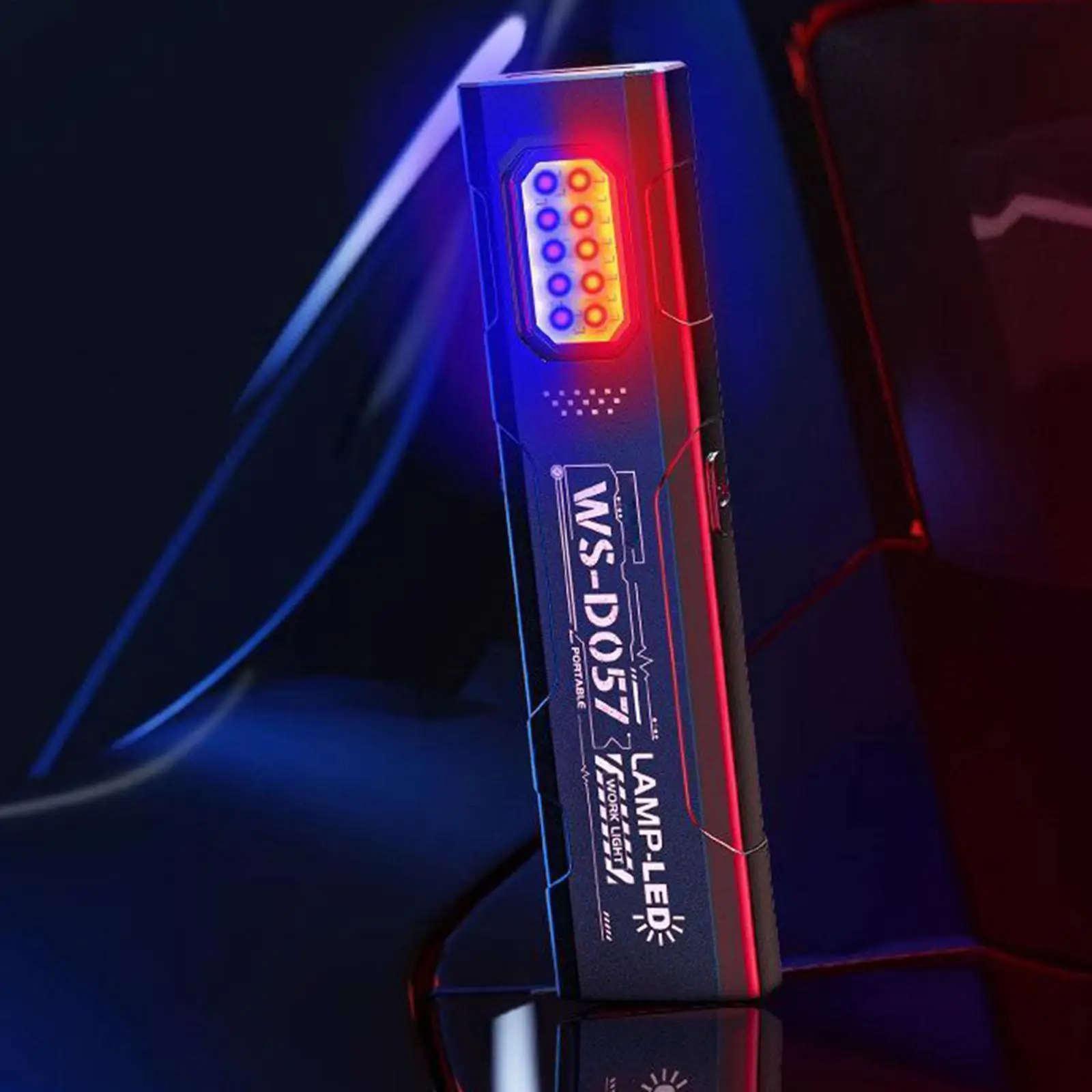 Магнитный фонарик, 5 режимов, USB-магнитный задний зажим, лампа 800 мАч, светодиодный механический рабочий фонарь с задним зажимом для авторемонта, автомобиля 
Магнитный фонарик, 5 режимов, USB-магнитный задний зажим, лампа 800 мАч, светодиодный механический рабочий фонарь с задним зажимом для авторемонта, автомобиля