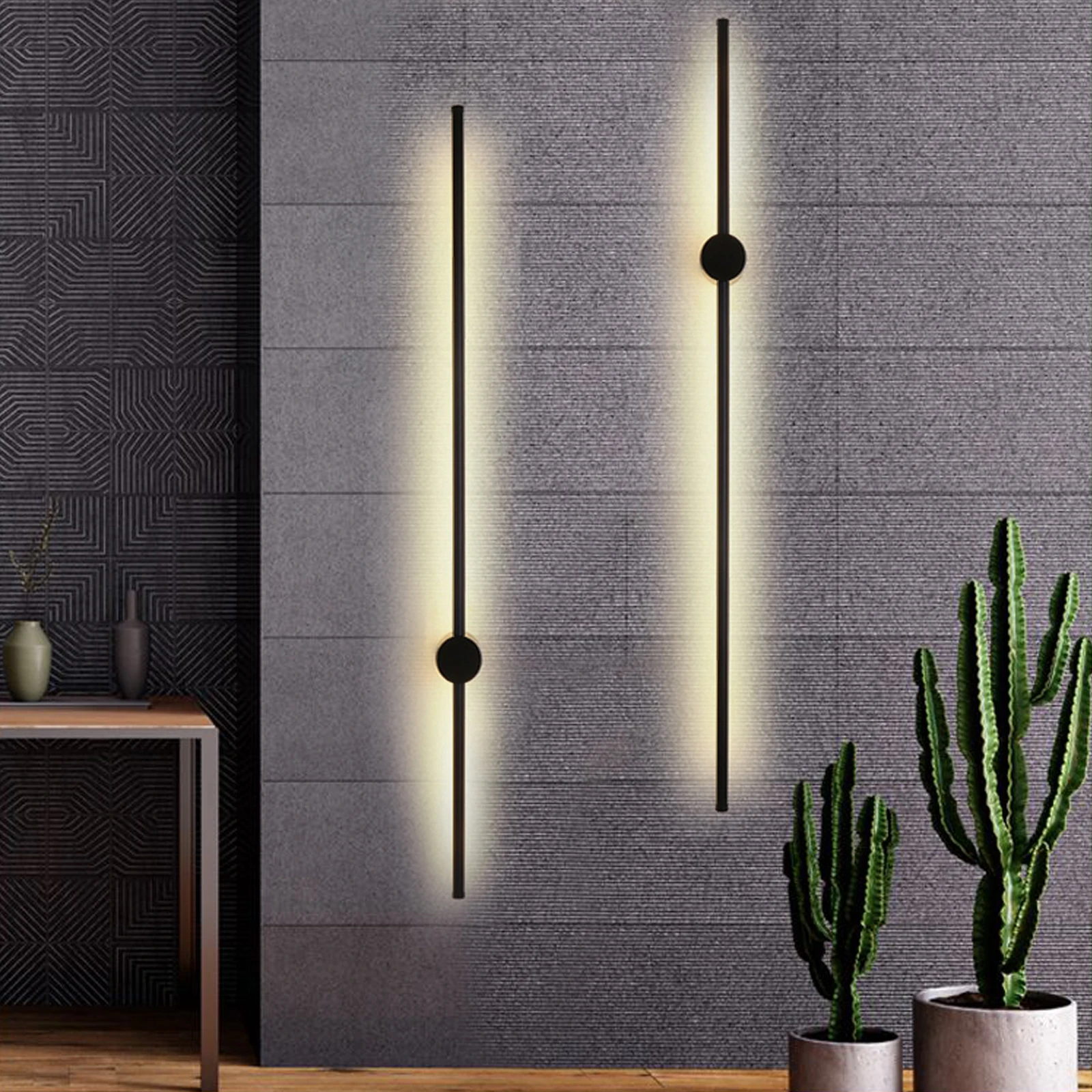Modern LED Linear Wall Light Long Strip Wall Lamp Acrylic LED Strip Sconce Bedroom Living Room Black
Modern LED Linear Wall Light Long Strip Wall Lamp Acrylic LED Strip Sconce Bedroom Living Room Black