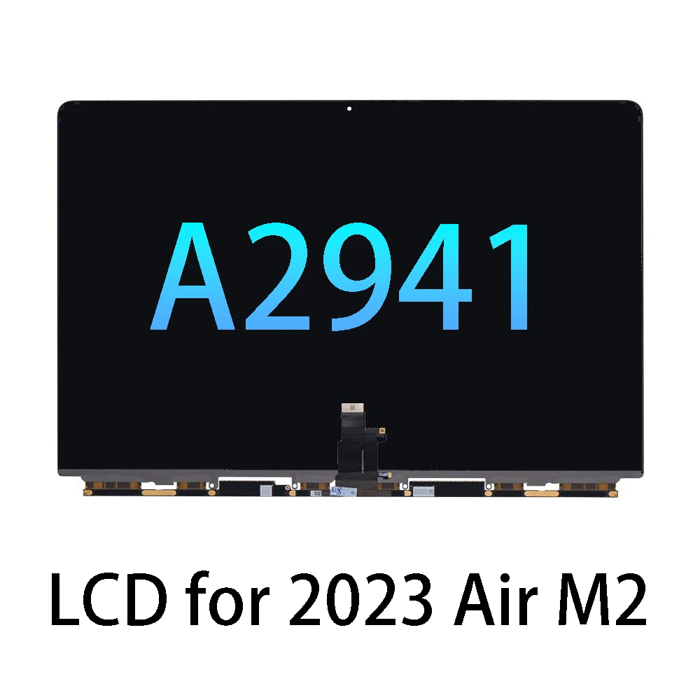 New A2941 LCD Display for Macbook Air M2 Retina 15.3 Inch Panel Screen Replacement 2023 Year
New A2941 LCD Display for Macbook Air M2 Retina 15.3 Inch Panel Screen Replacement 2023 Year