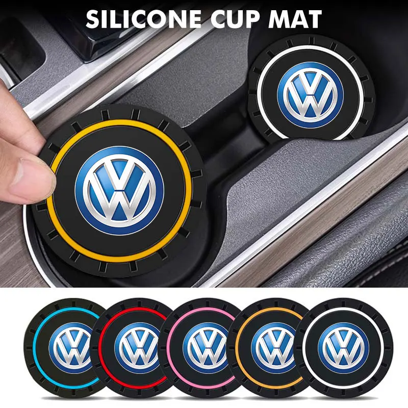 Emblems For Volkswagen VW 2pcs Car Cup Holder Anti Slip Insert Coasters Pads Accessories Polo Jetta Sagitar Magotan Passat B5 B6
Emblems For Volkswagen VW 2pcs Car Cup Holder Anti Slip Insert Coasters Pads Accessories Polo Jetta Sagitar Magotan Passat B5 B6