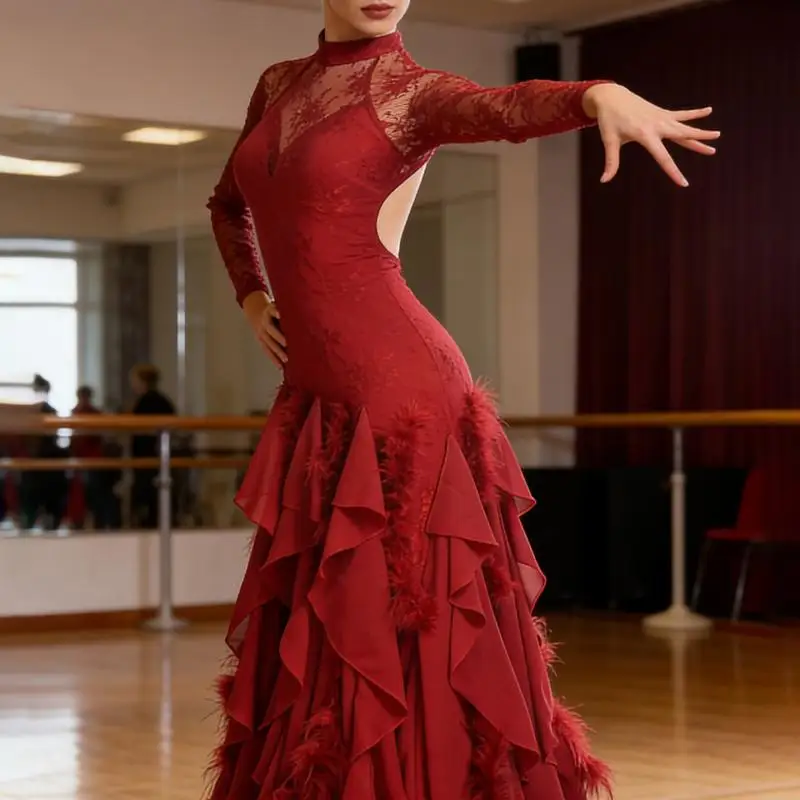 2026 Newest Woman Ballroom Dance Competition Dress Dance Ballroom Waltz Standard Dance Dress Women Ballroom Costumes
2026 Newest Woman Ballroom Dance Competition Dress Dance Ballroom Waltz Standard Dance Dress Women Ballroom Costumes