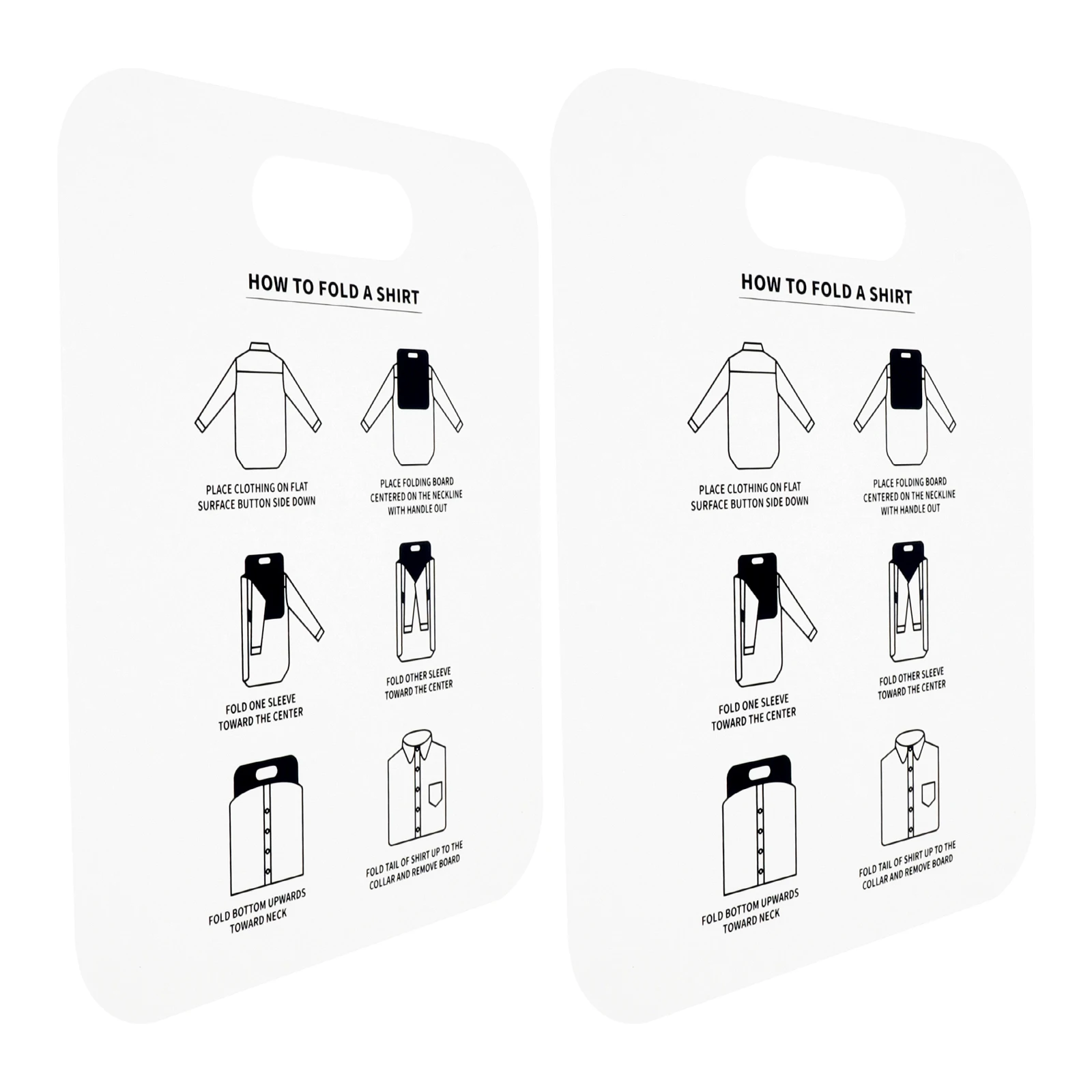 2 Pcs Clothes Board Folding for Shirt Folder Laundry Accessories Adult Cardboard Foldable
2 Pcs Clothes Board Folding for Shirt Folder Laundry Accessories Adult Cardboard Foldable
