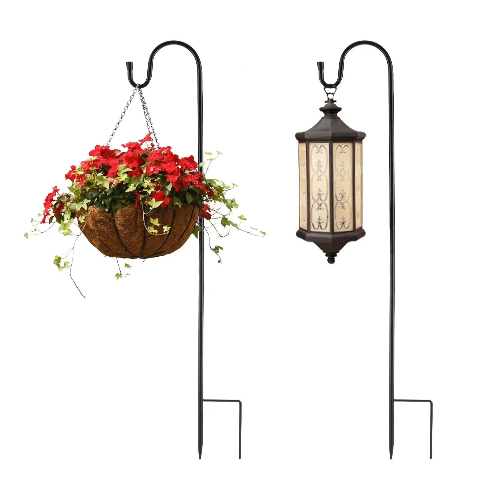 1Pc Ground-Mounted Garden Light Stake Hook, Adjustable Stake Hook for Hanging Solar Lights, Lanterns & Flower Baskets in Gardens
1Pc Ground-Mounted Garden Light Stake Hook, Adjustable Stake Hook for Hanging Solar Lights, Lanterns & Flower Baskets in Gardens