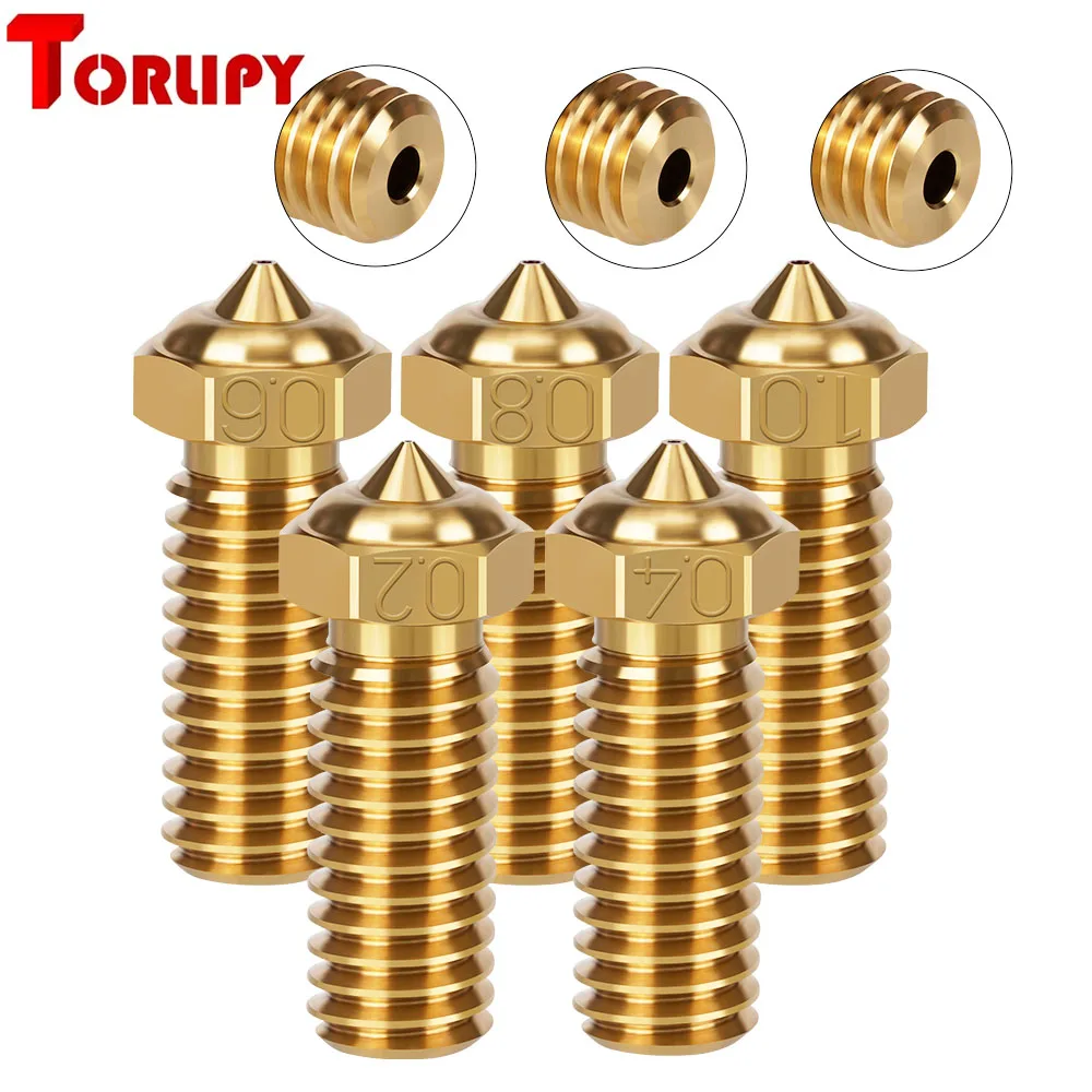 Brass Nozzle for QIDI TECH X PLUS 3/X MAX 3/X SMART 3D Printer 1.75mm Filament High Temp Resistant High Thermal Conductivity
Brass Nozzle for QIDI TECH X PLUS 3/X MAX 3/X SMART 3D Printer 1.75mm Filament High Temp Resistant High Thermal Conductivity