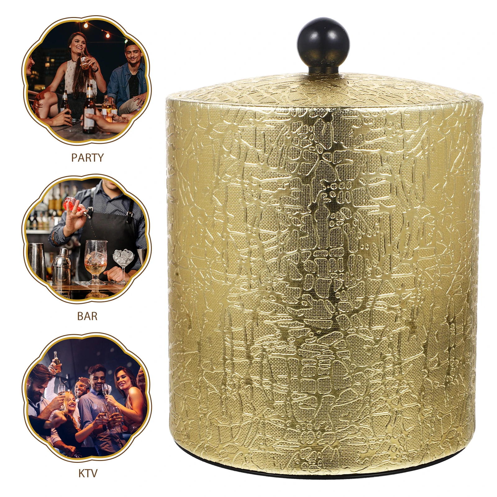 Ice For Parties Rose Gold Stainless Steel Wine Bottle Cooling Thickened Sturdy Storage Beverage Kitchen Party Beer Wine 
Ice For Parties Rose Gold Stainless Steel Wine Bottle Cooling Thickened Sturdy Storage Beverage Kitchen Party Beer Wine